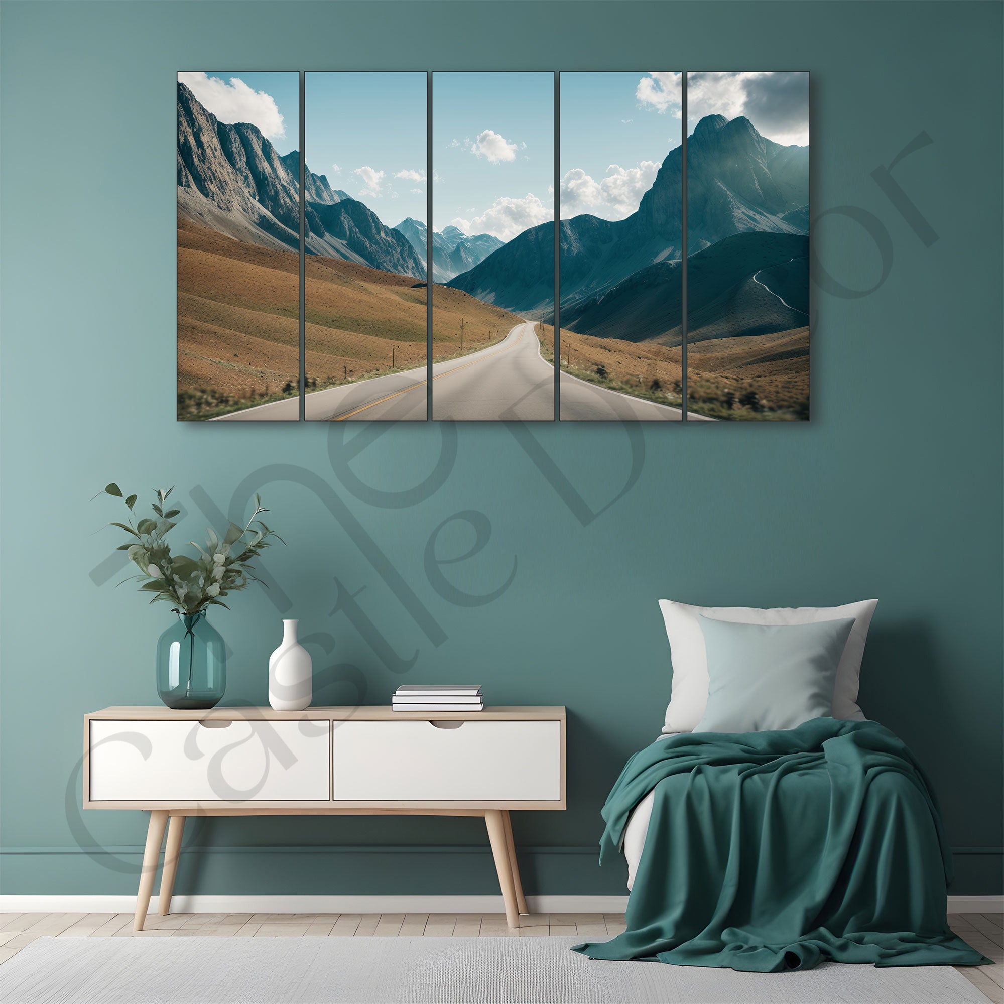 Nature Painting with frame Big Size Wall Art for living room,Bedroom,Drawing room,Hotels