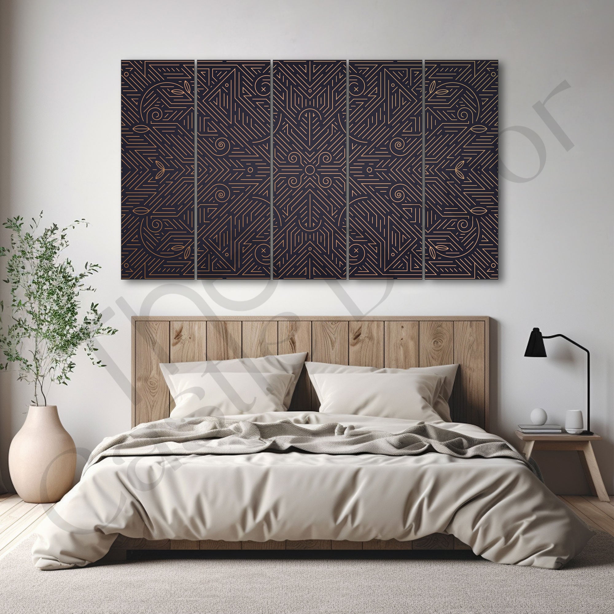 Abstract Art Painting with frame Big Size Wall Art for living room,Bedroom,Drawing room,Hotels