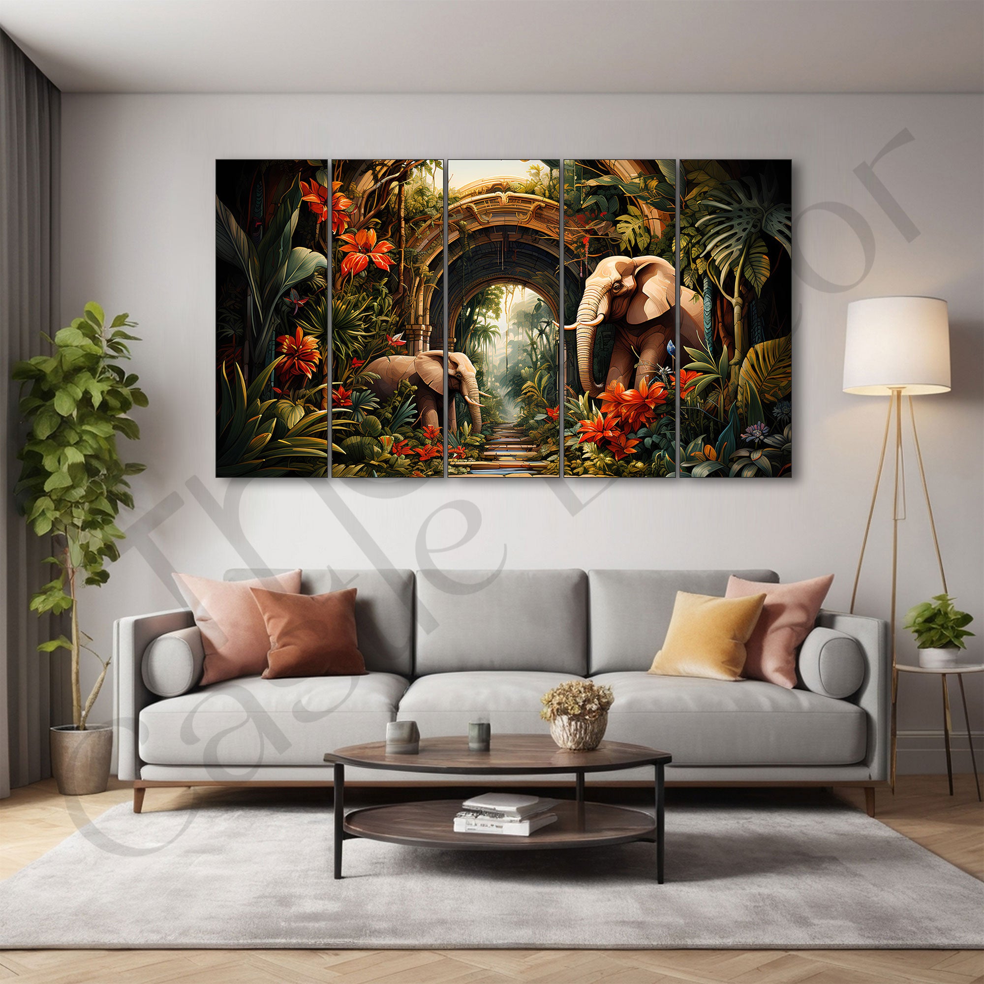 Nature Animal Painting with frame Big Size Wall Art for living room,Bedroom,Drawing room,Hotels