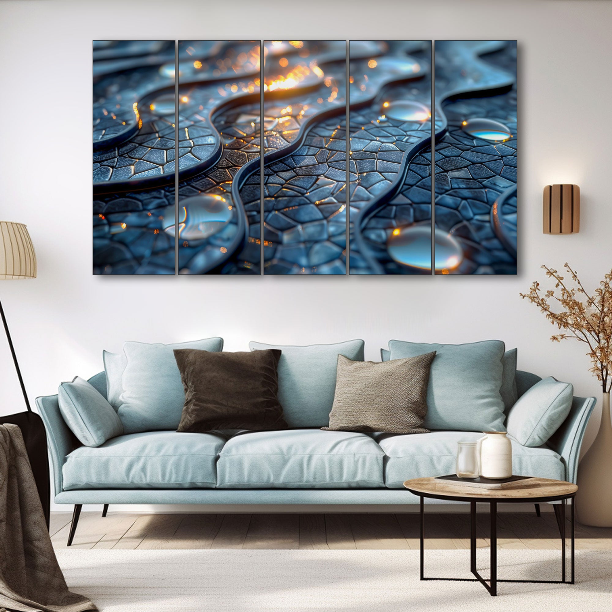 Abstract Painting with frame Big Size Wall Art for living room,Bedroom,Drawing room,Hotels