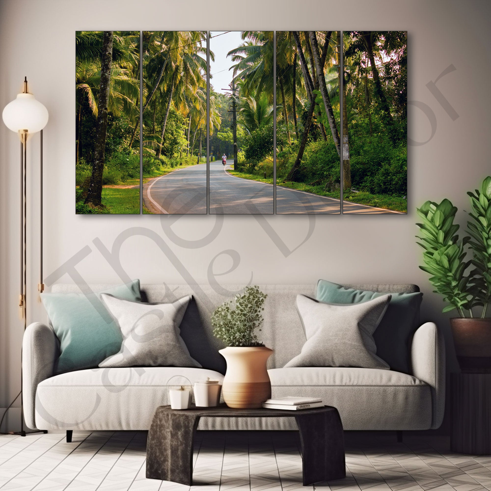 Kerala Painting with frame Big Size Wall Art for living room,Bedroom,Drawing room,Hotels