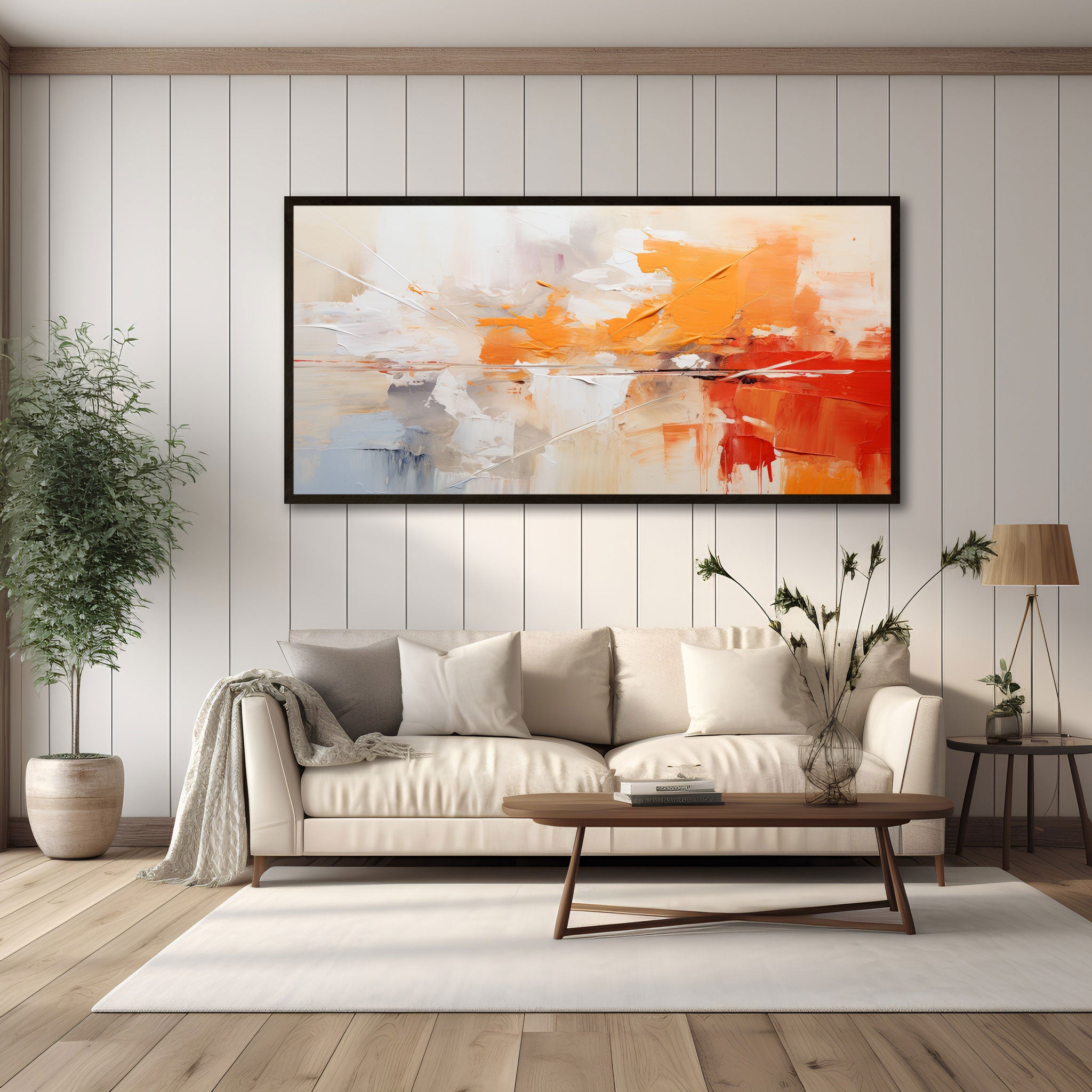 Abstract Canvas painting with frame Big Size Wall Art for living room,Bedroom,Drawing room,Hotels