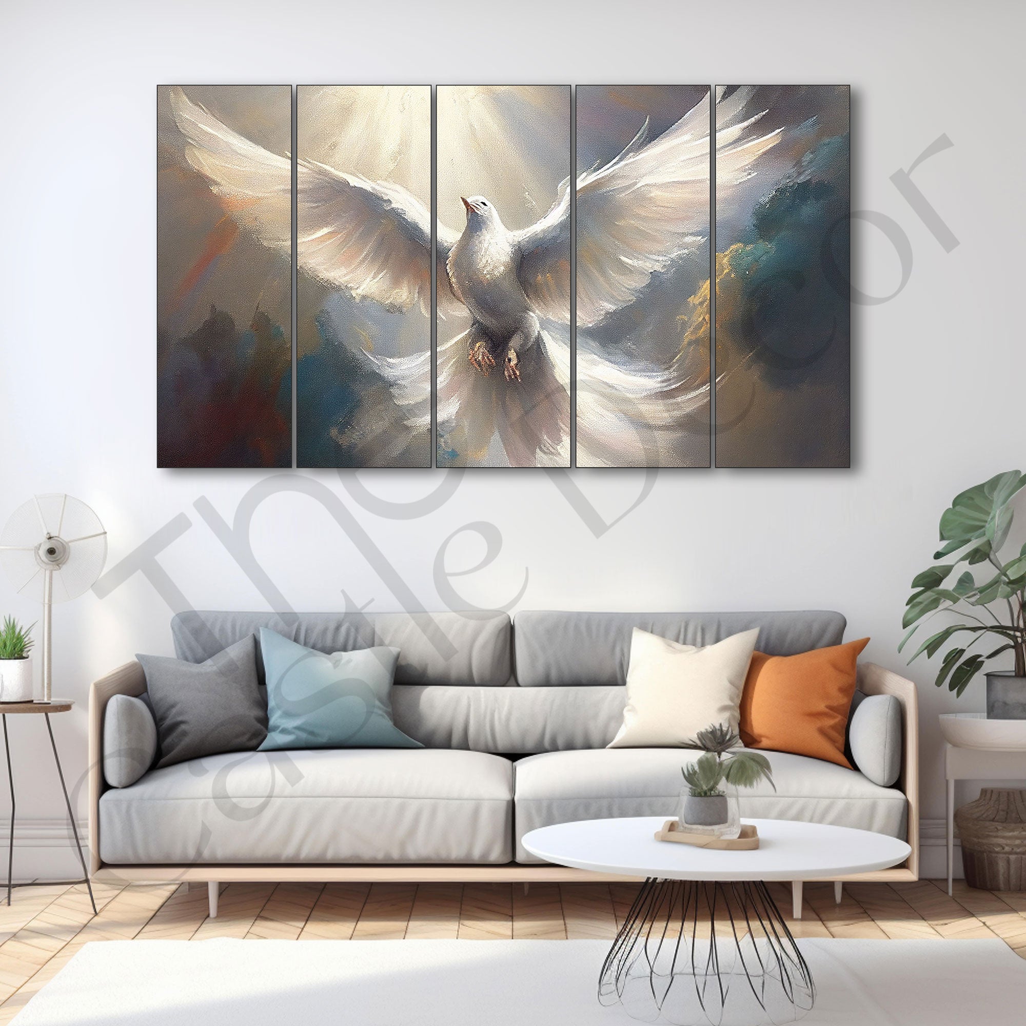 Birds Painting with frame Big Size Wall Art for living room,Bedroom,Drawing room,Hotels