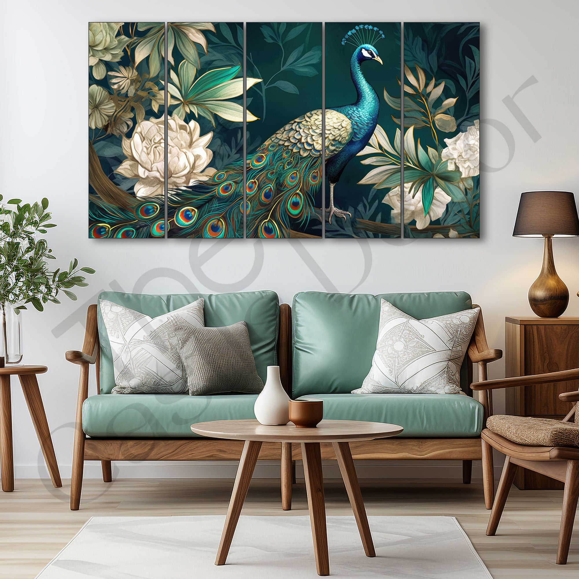 Birds Painting with frame Big Size Wall Art for living room,Bedroom,Drawing room,Hotels