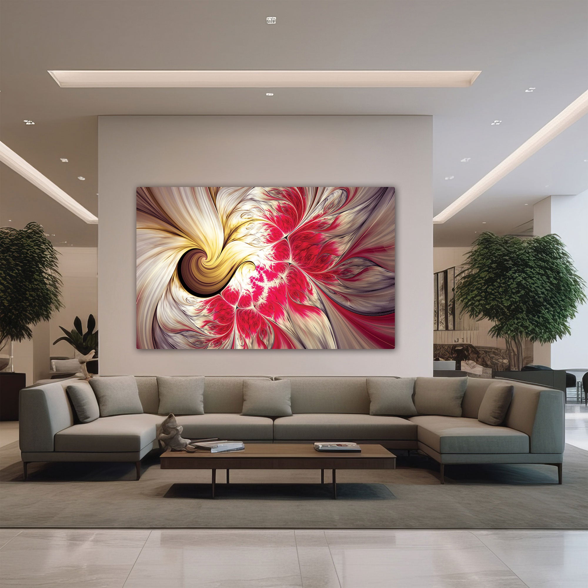 Abstract volour art Canvas painting with frame Big Size Wall Art for living room,Bedroom,Drawing room,Hotels