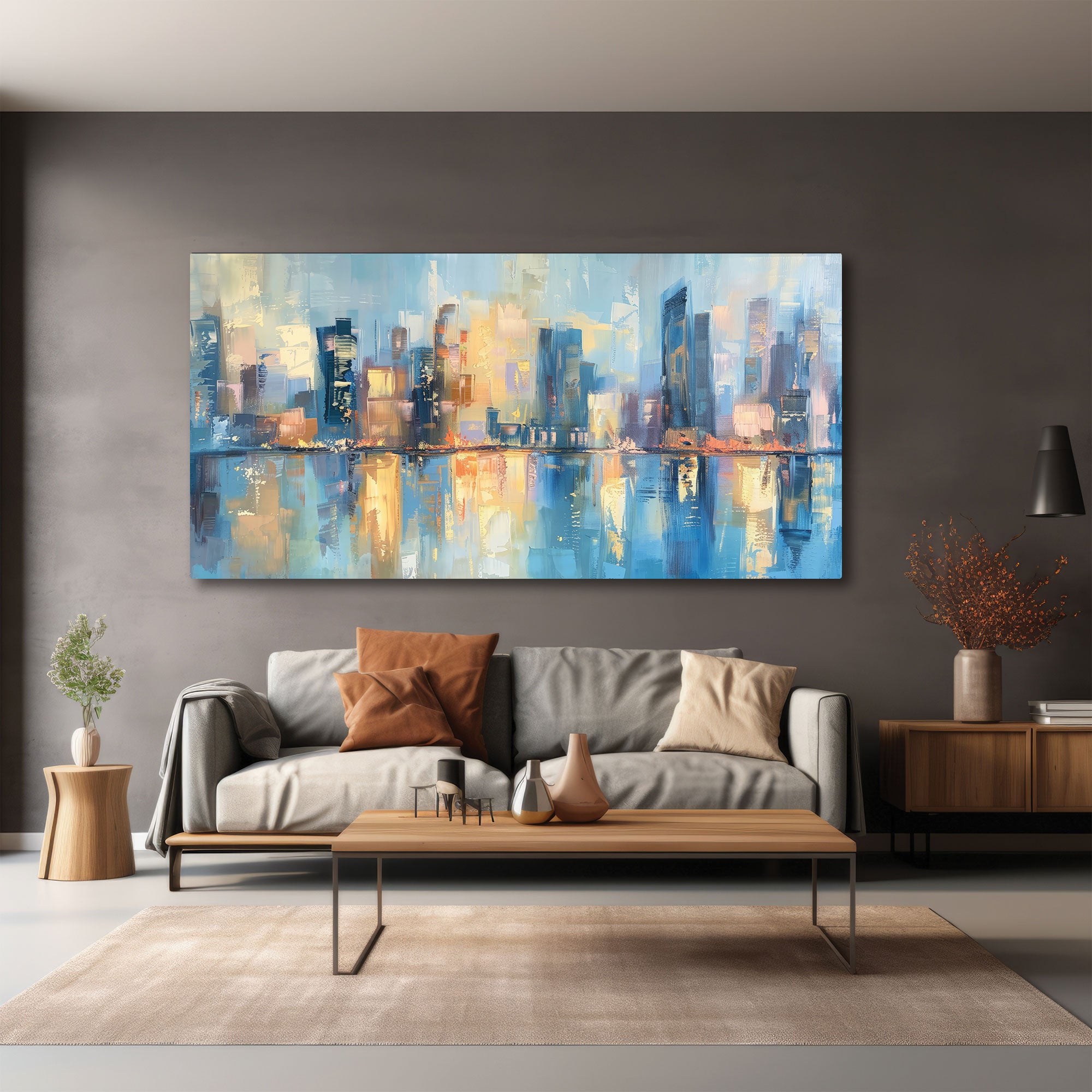 Abstract Canvas painting with frame Big Size Wall Art for living room,Bedroom,Drawing room,Hotels
