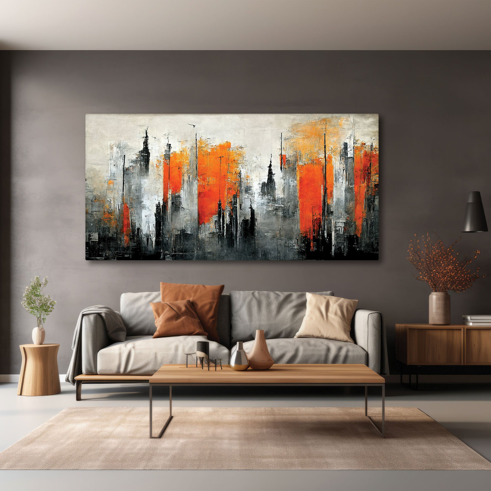Abstract Canvas painting with frame Big Size Wall Art for living room,Bedroom,Drawing roomHotels