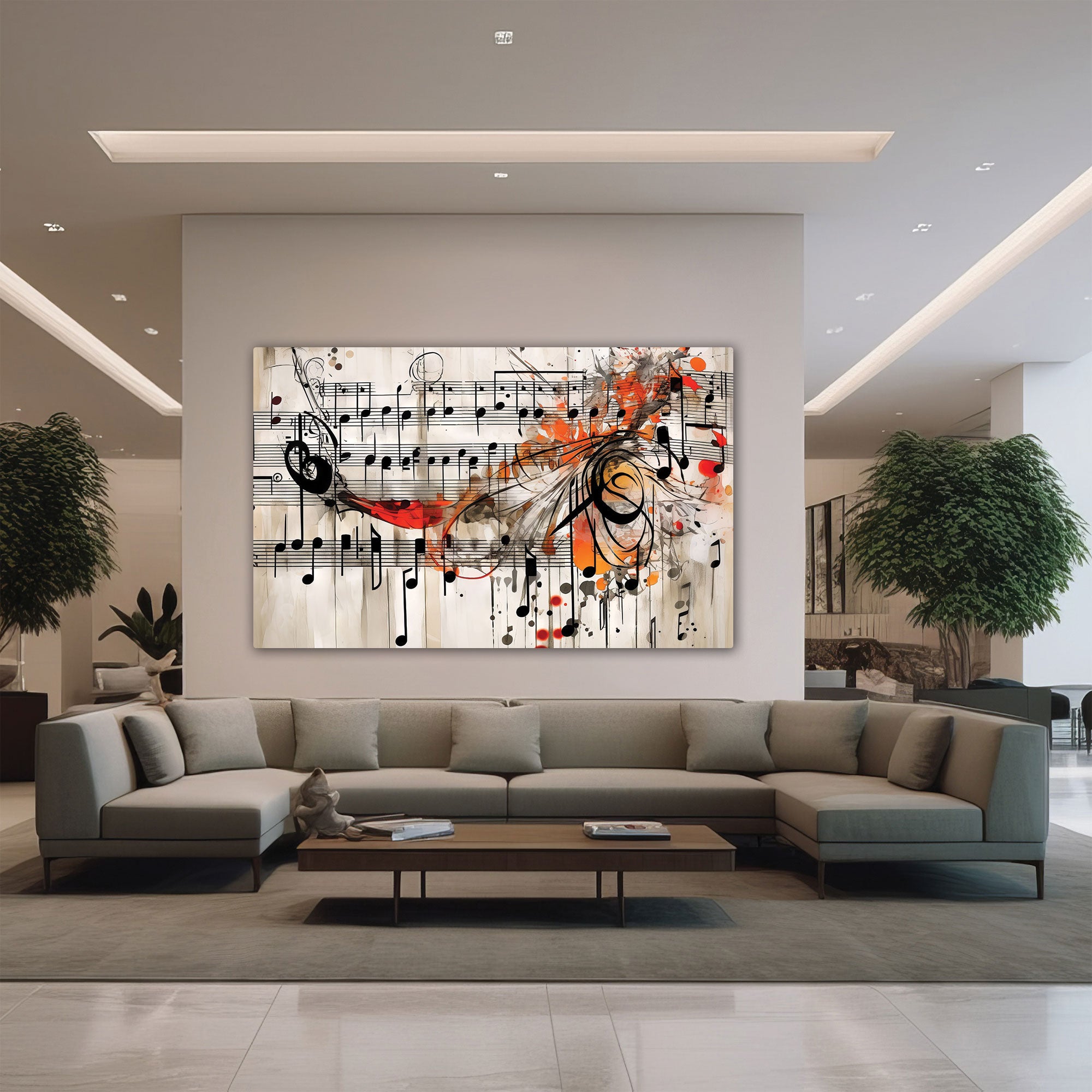 Music art Canvas painting with frame Big Size Wall Art for living room,Bedroom,Drawing room,Hotels