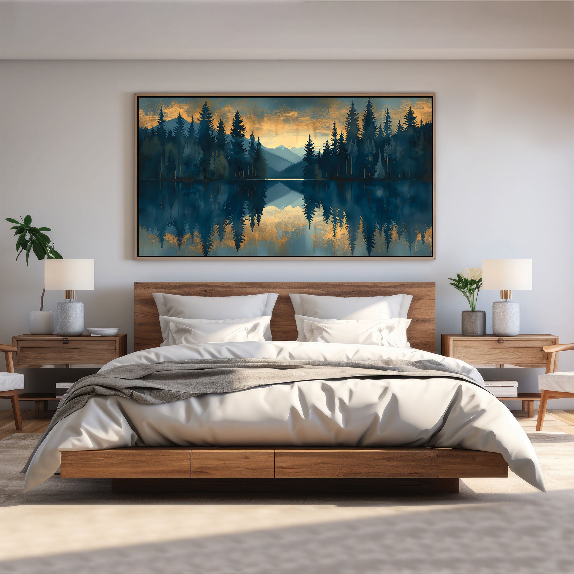 WildlifeAbstract colour Canvas painting with frame Big Size Wall Art for living room,Bedroom,Drawing room,Hotels