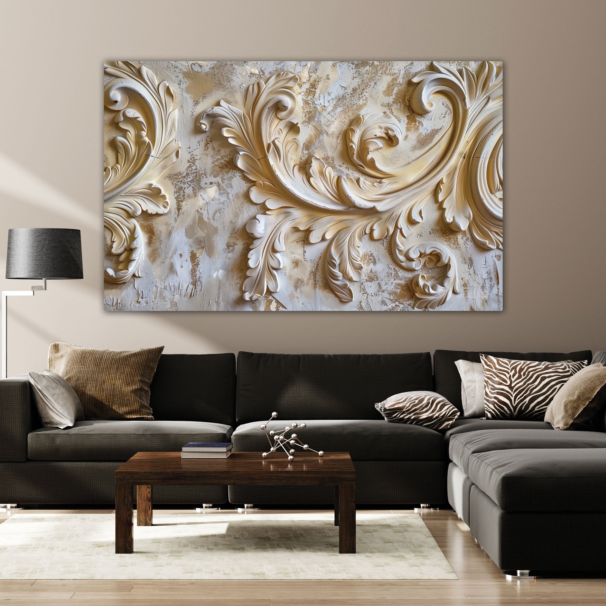 Modern wall putty Canvas painting Big Size Wall Art for living room,Bedroom,Drawing room,Hotels