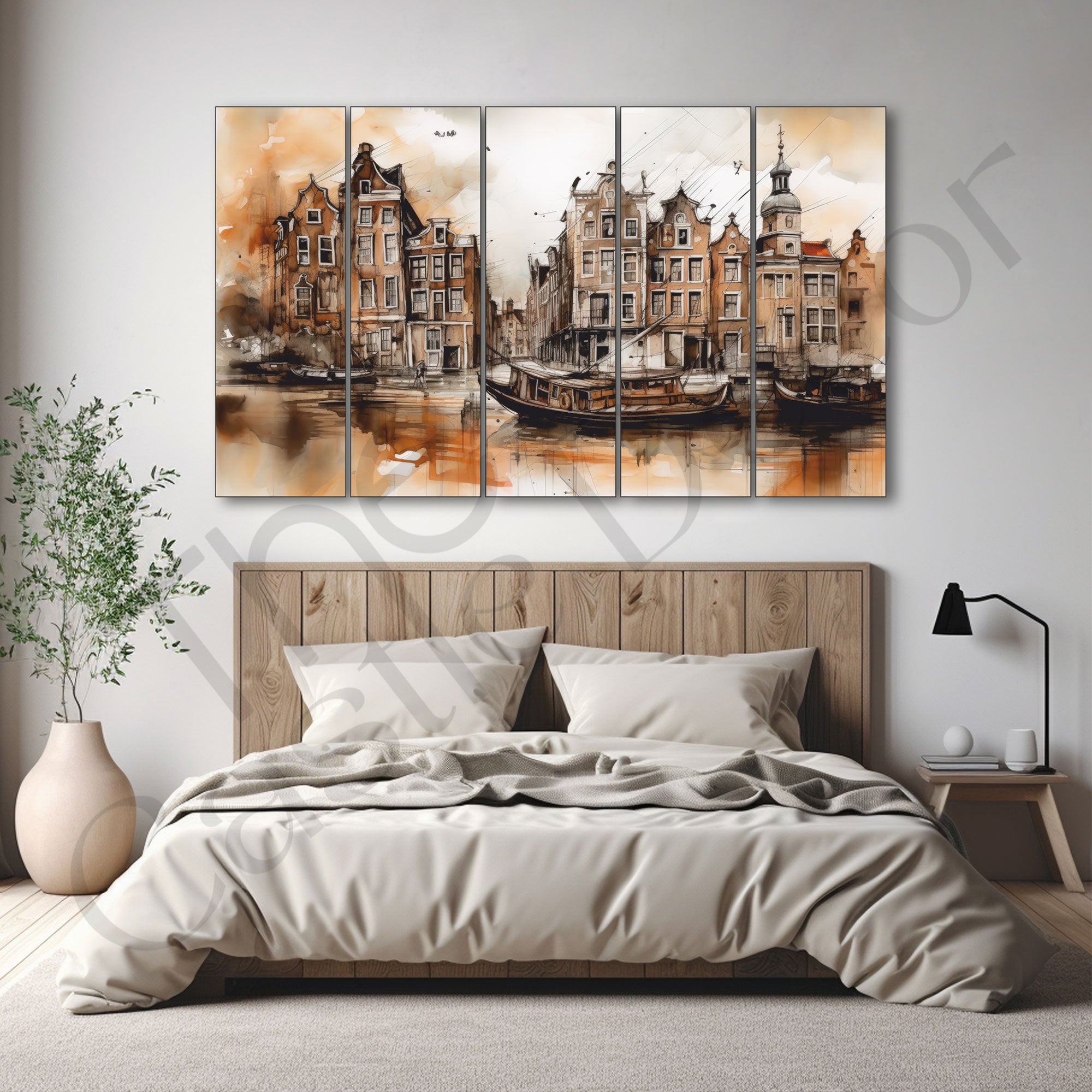 Vintage Painting with frame Big Size Wall Art for living room,Bedroom,Drawing room,Hotels