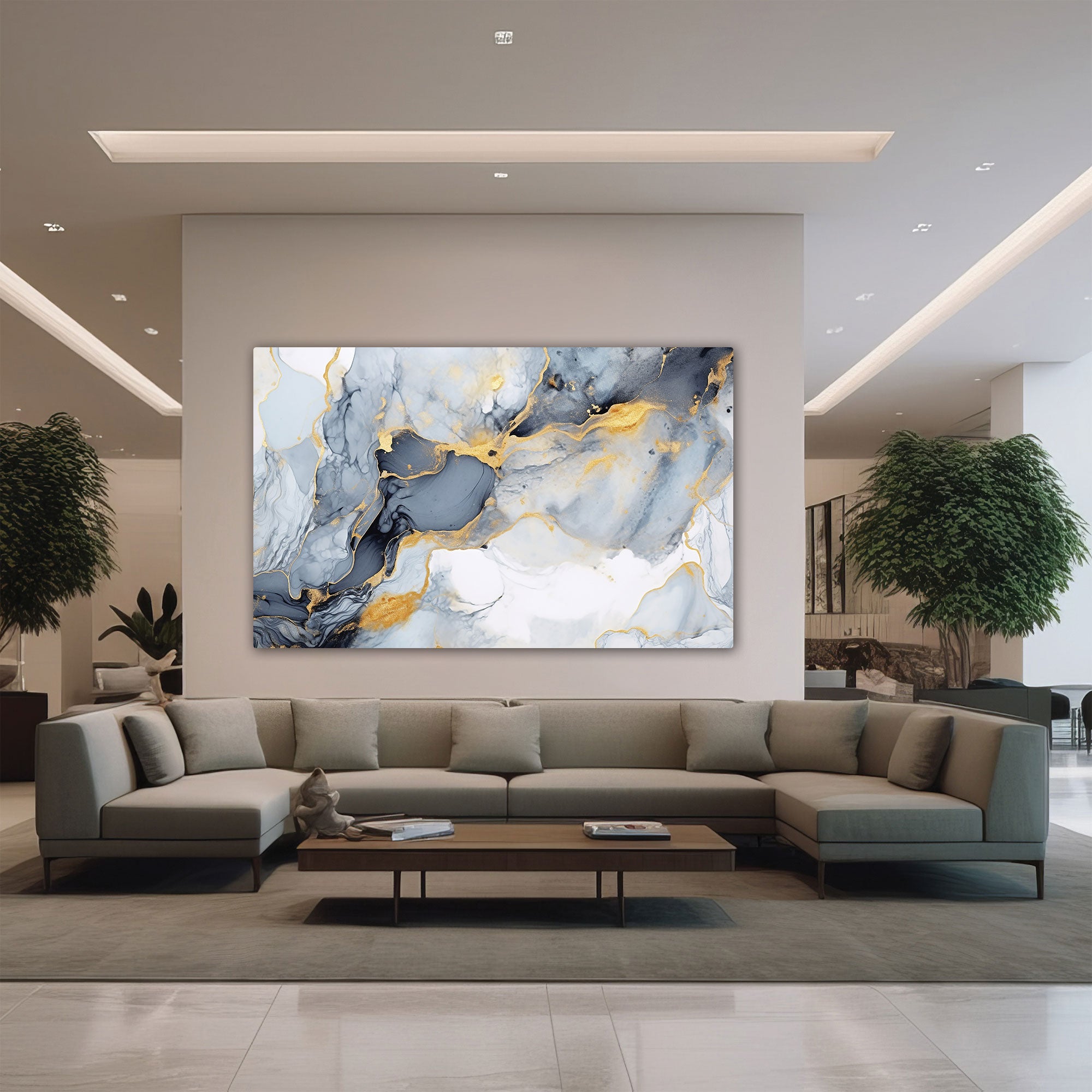 Marble art Canvas painting with frame Big Size Wall Art for living room,Bedroom,Drawing room,Hotels