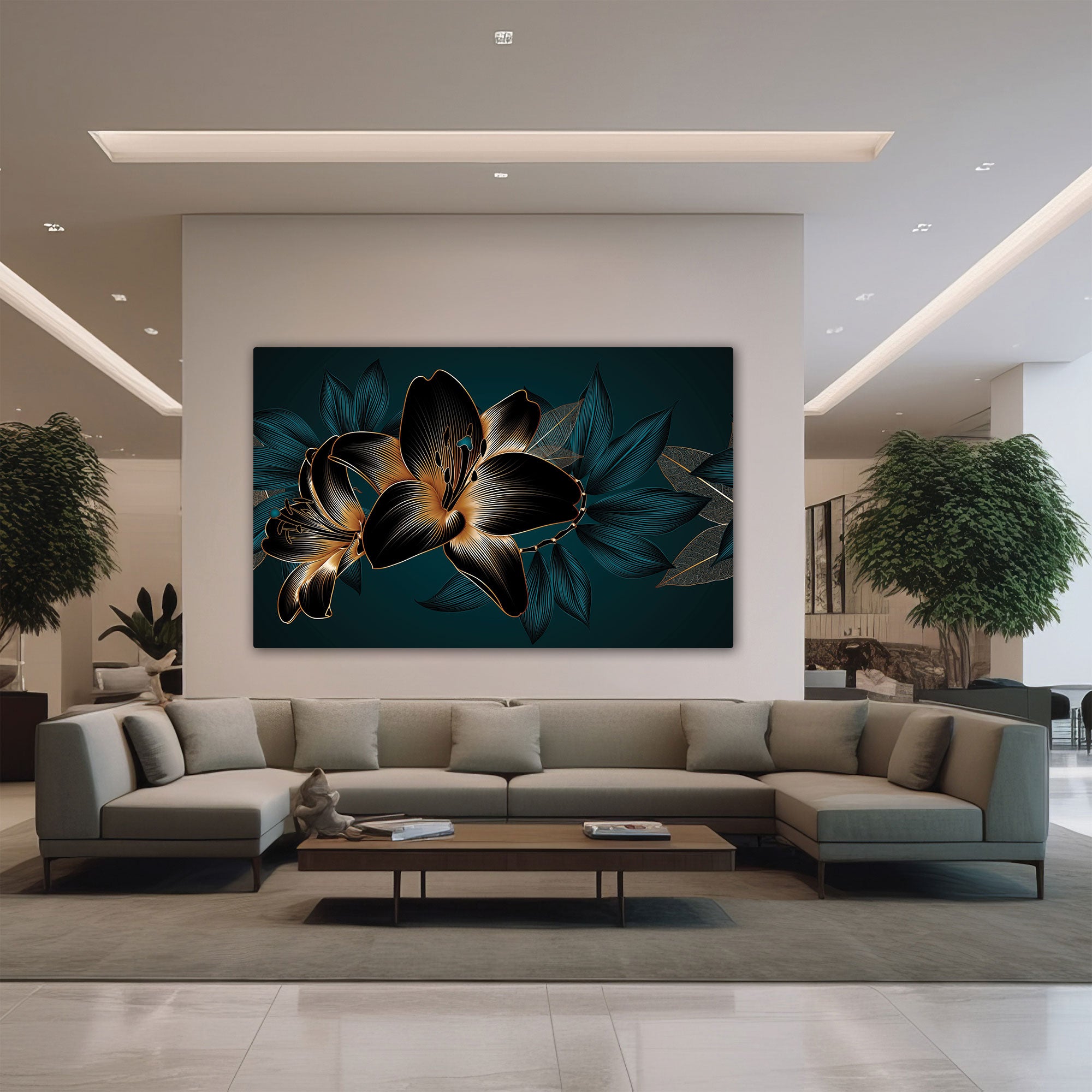 Canvas painting with frame Big Size Wall Art for living room,Bedroom,Drawing room,Hotels