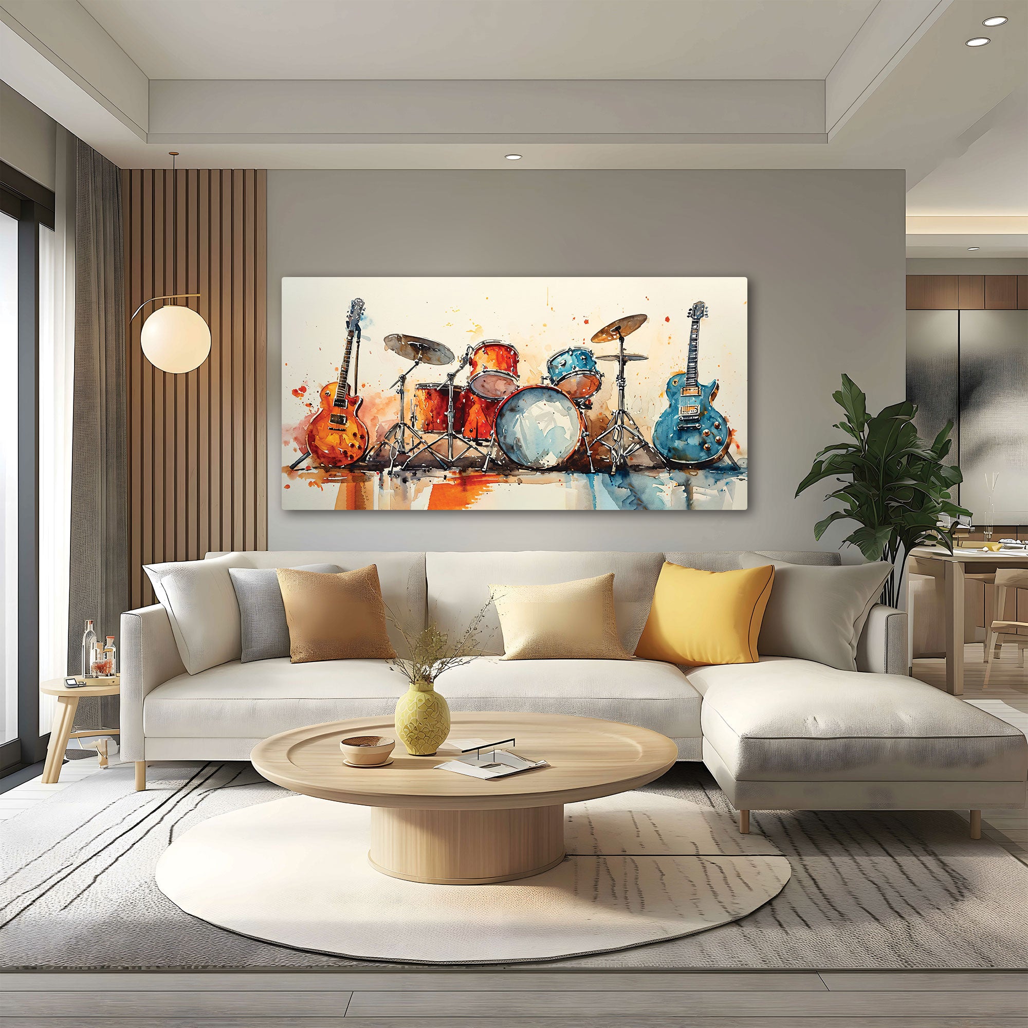 Instruments Canvas painting Big Size Wall Art for living room,Bedroom,Drawing room,Hotels