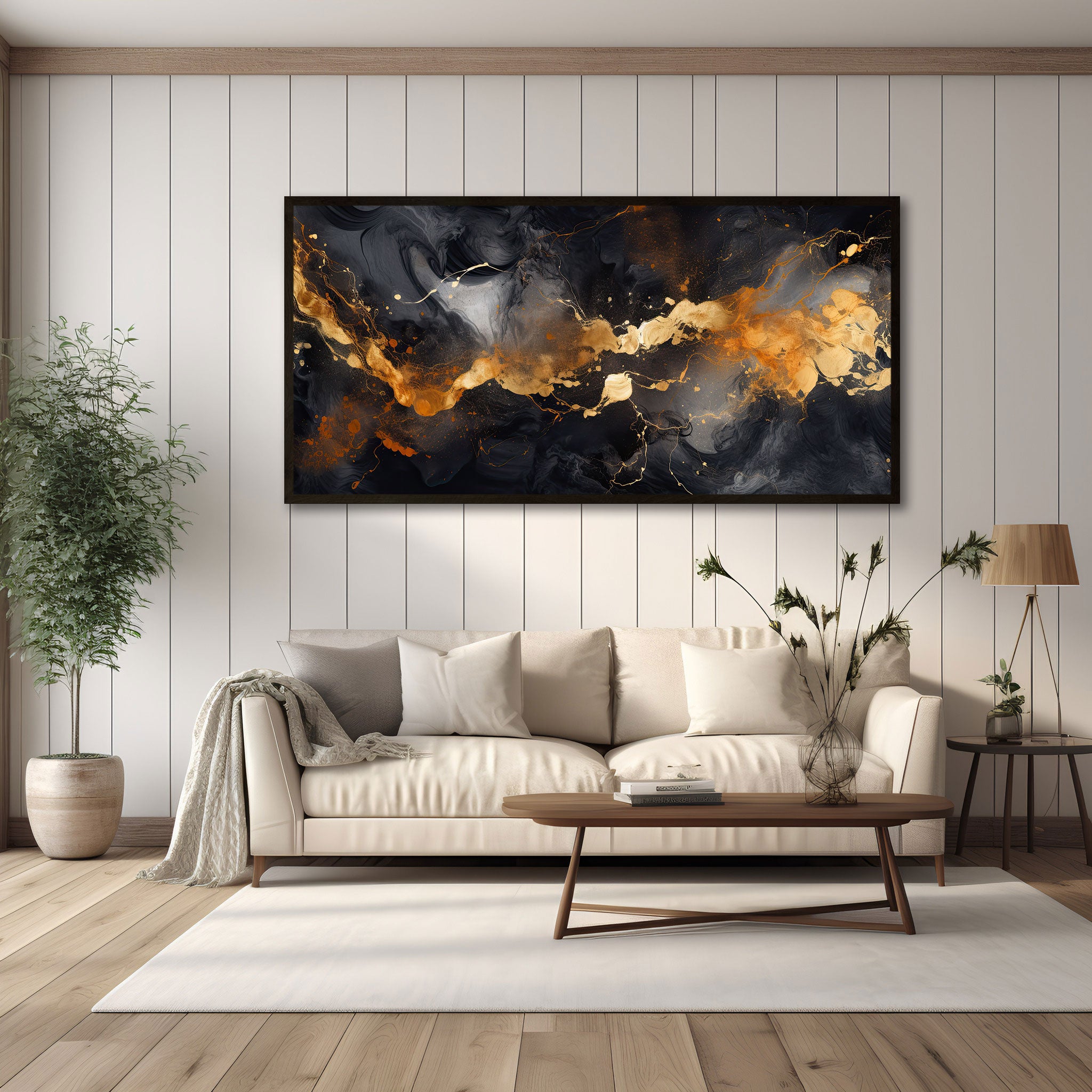 MarbleAbstract Canvas painting with frame Big Size Wall Art for living room,Bedroom,Drawing room,Hotels