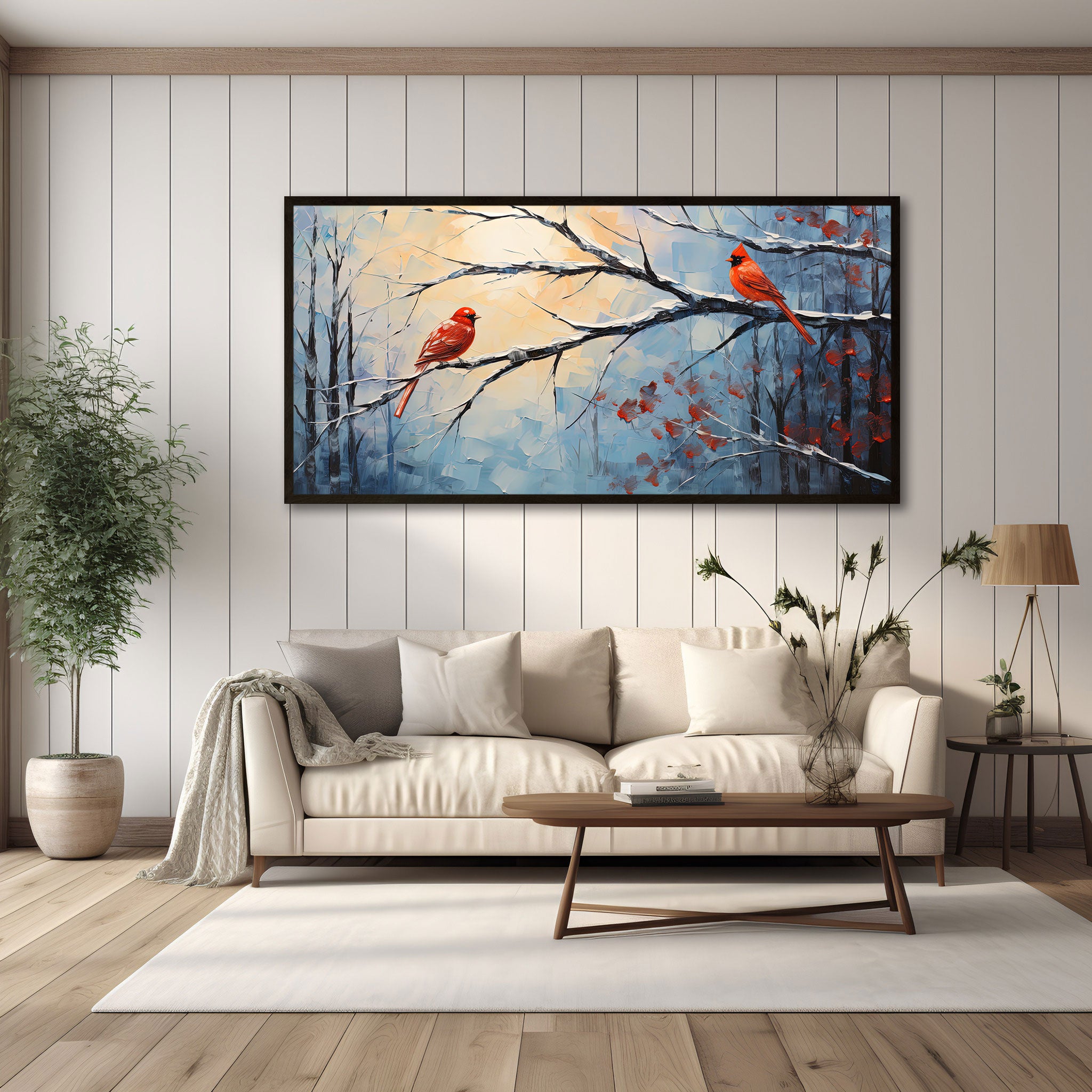 The Castle Decor birds abstract canvas/Sparkle painting Big Size Wall Art for living room,Bedroom,Drawing room,Hotels-Wooden Framed-Digital Painting