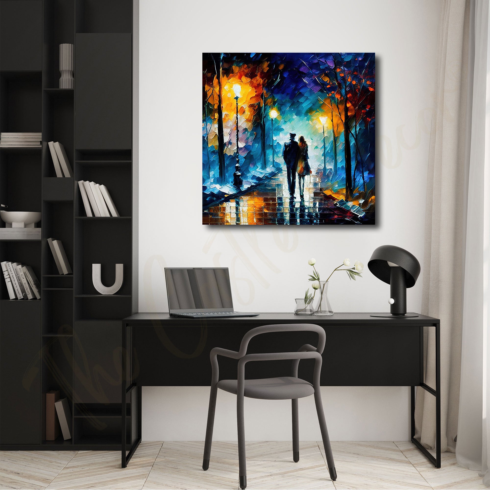ModernAbstract pasage painting with frame Big Size Wall Art for living room,Bedroom,Drawing room,Hotels