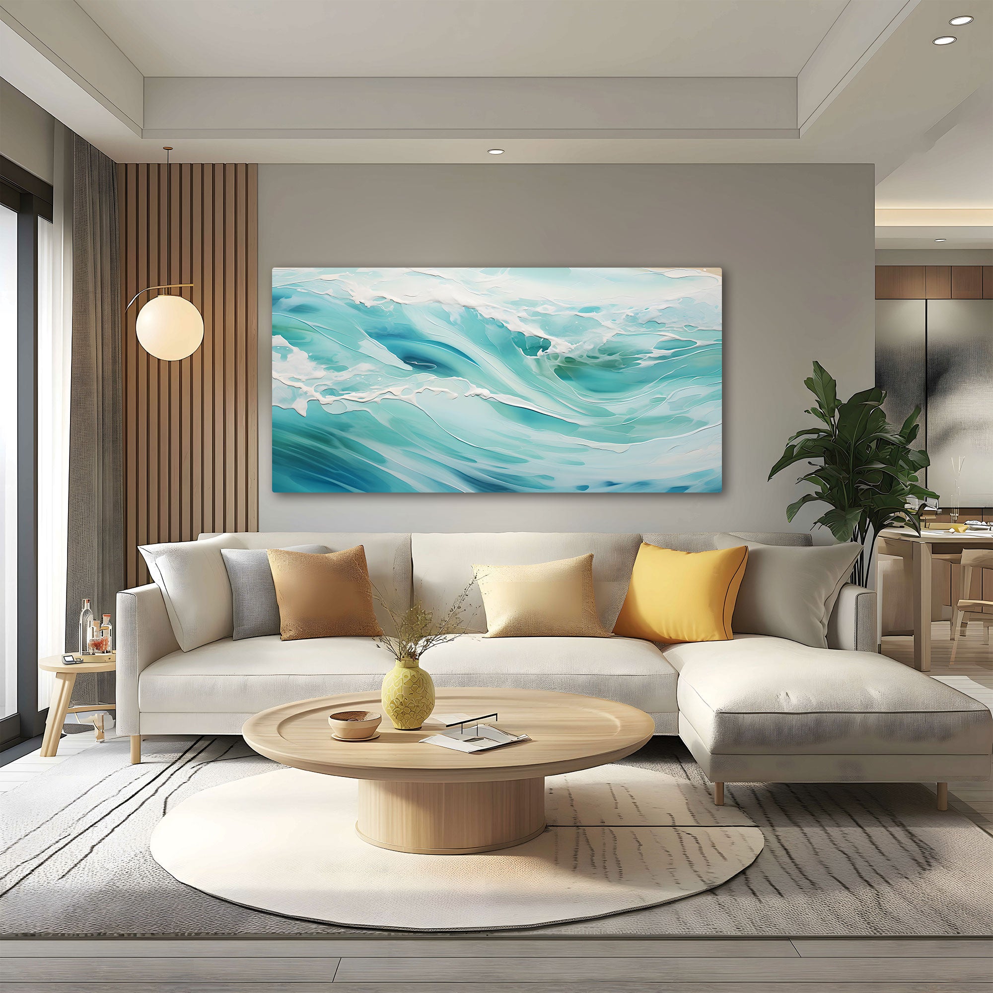 Abstract Canvas painting with frame Big Size Wall Art for living room,Bedroom,Drawing room,Hotels