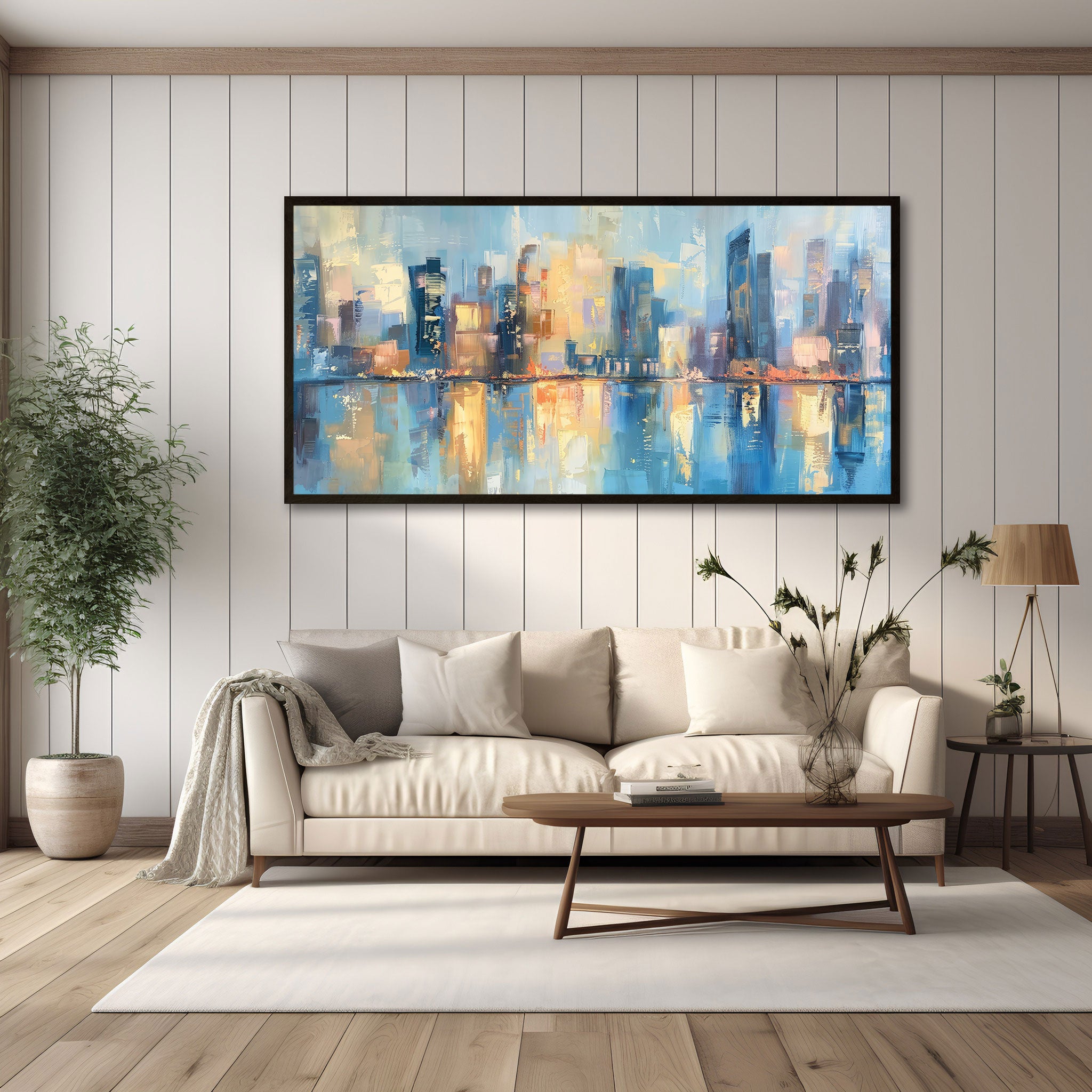 Abstract Canvas painting with frame Big Size Wall Art for living room,Bedroom,Drawing room,Hotels