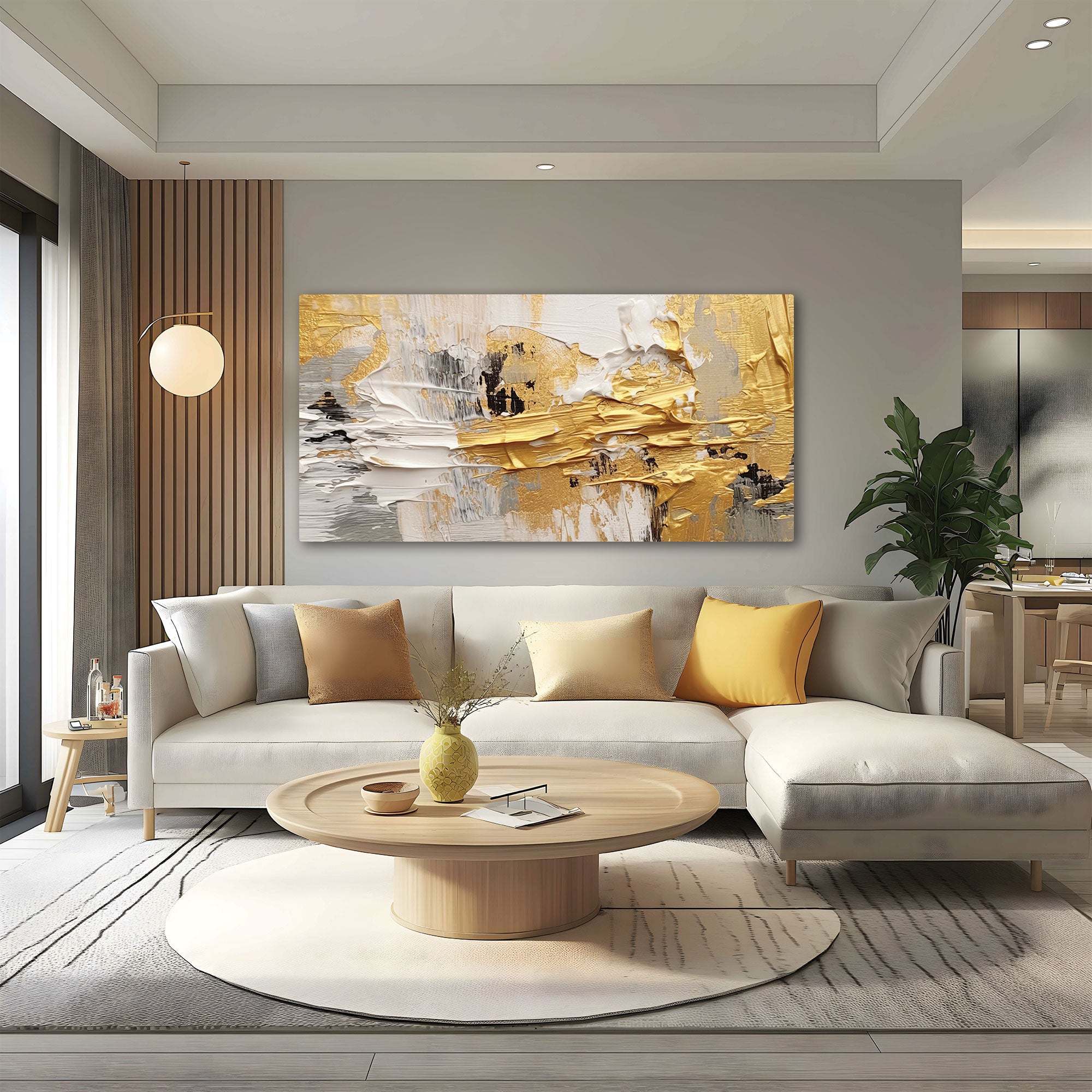 ModernAbstract Canvas painting with frame Big Size Wall Art for living room,Bedroom,Drawing room,Hotels