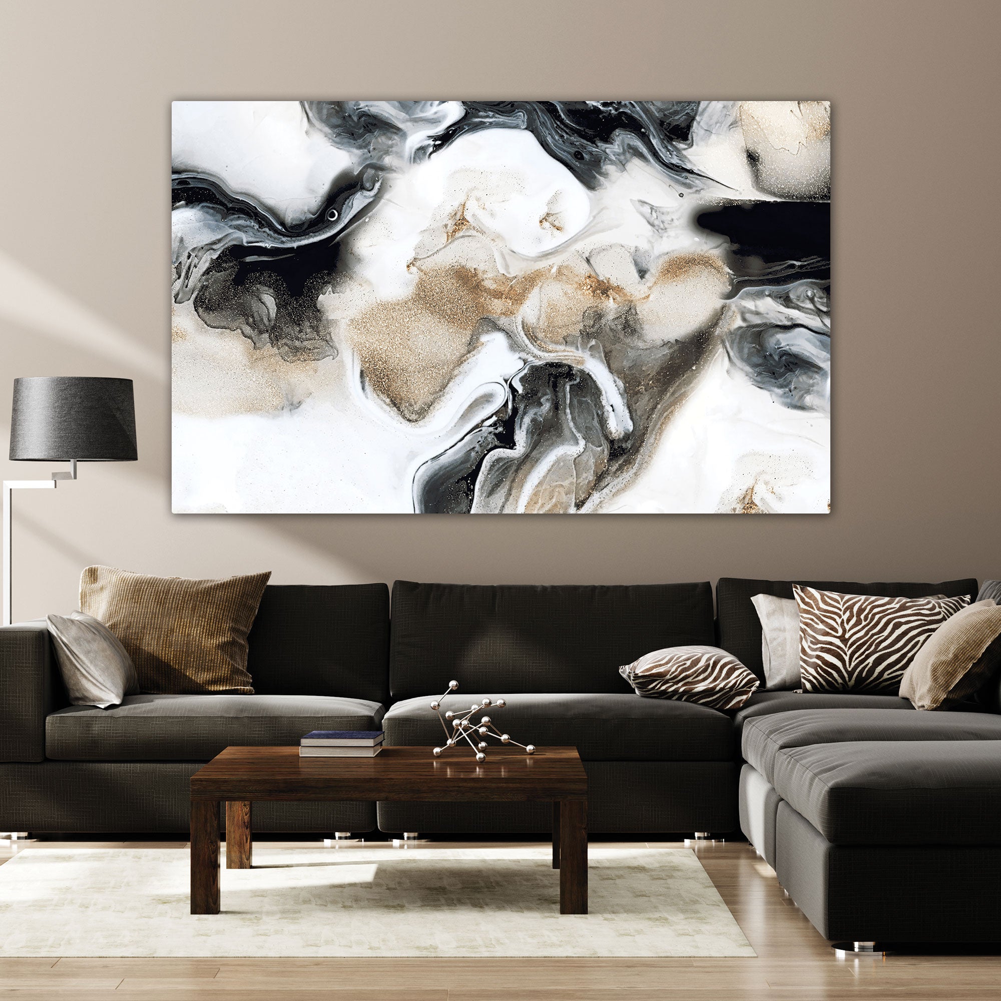 Marble art Canvas painting with frame Big Size Wall Art for living room,Bedroom,Drawing room,Hotels