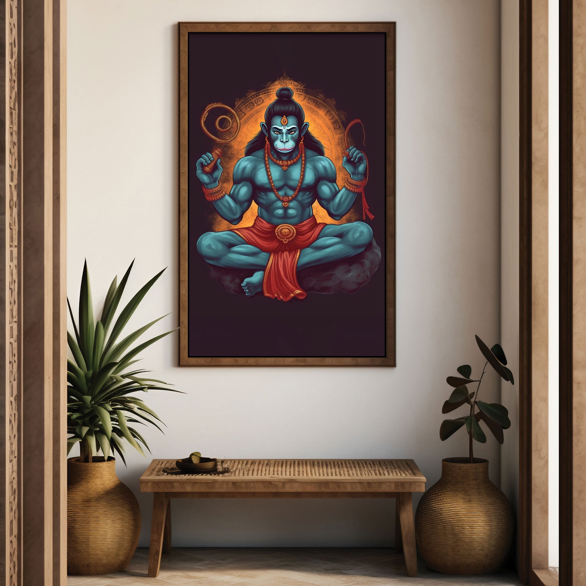 MidnightAbstract Canvas painting with frame Big Size Wall Art for living room,Bedroom,Drawing room,Hotels