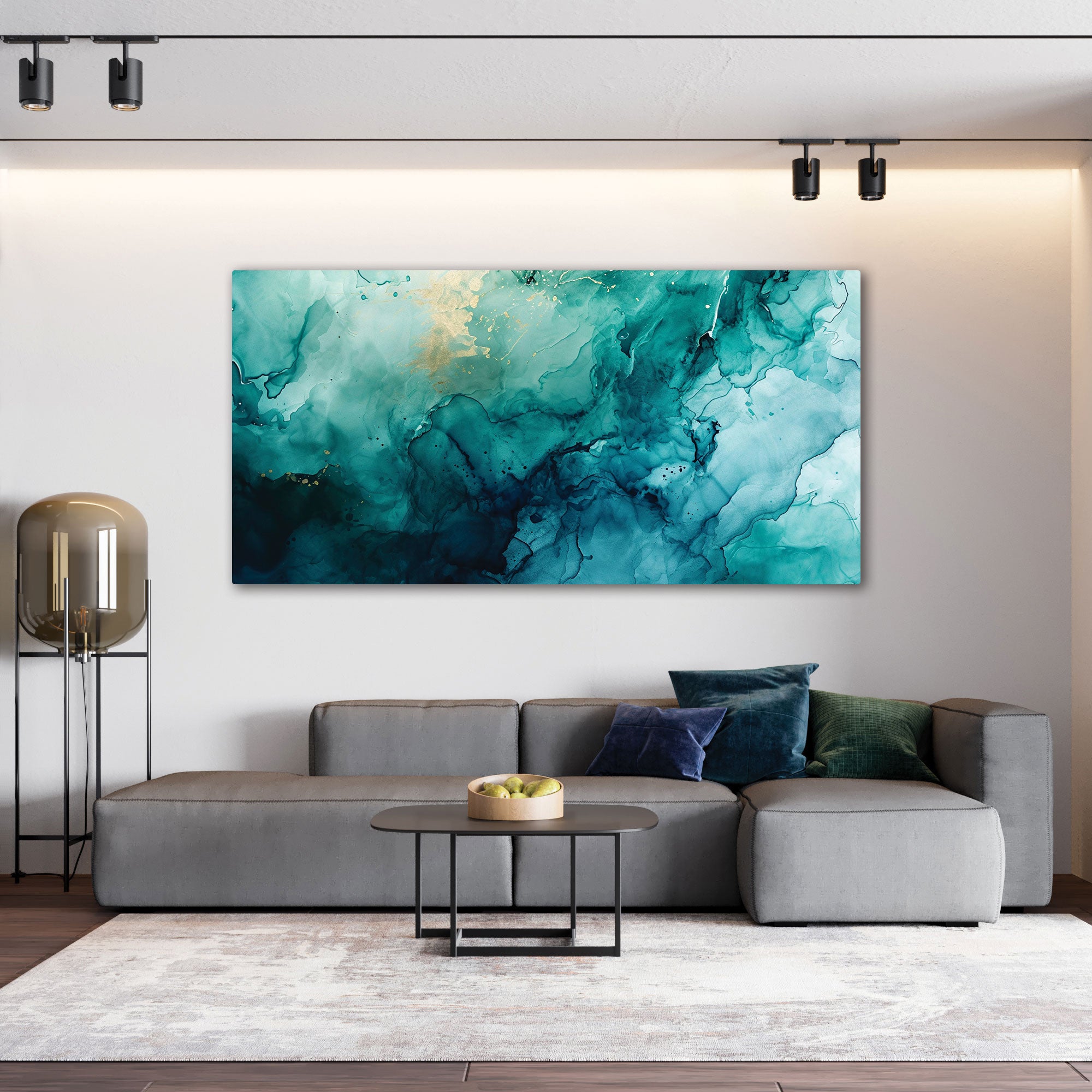 MarbleAbstract Canvas painting Big Size Wall Art for living room,Bedroom,Drawing room,Hotels