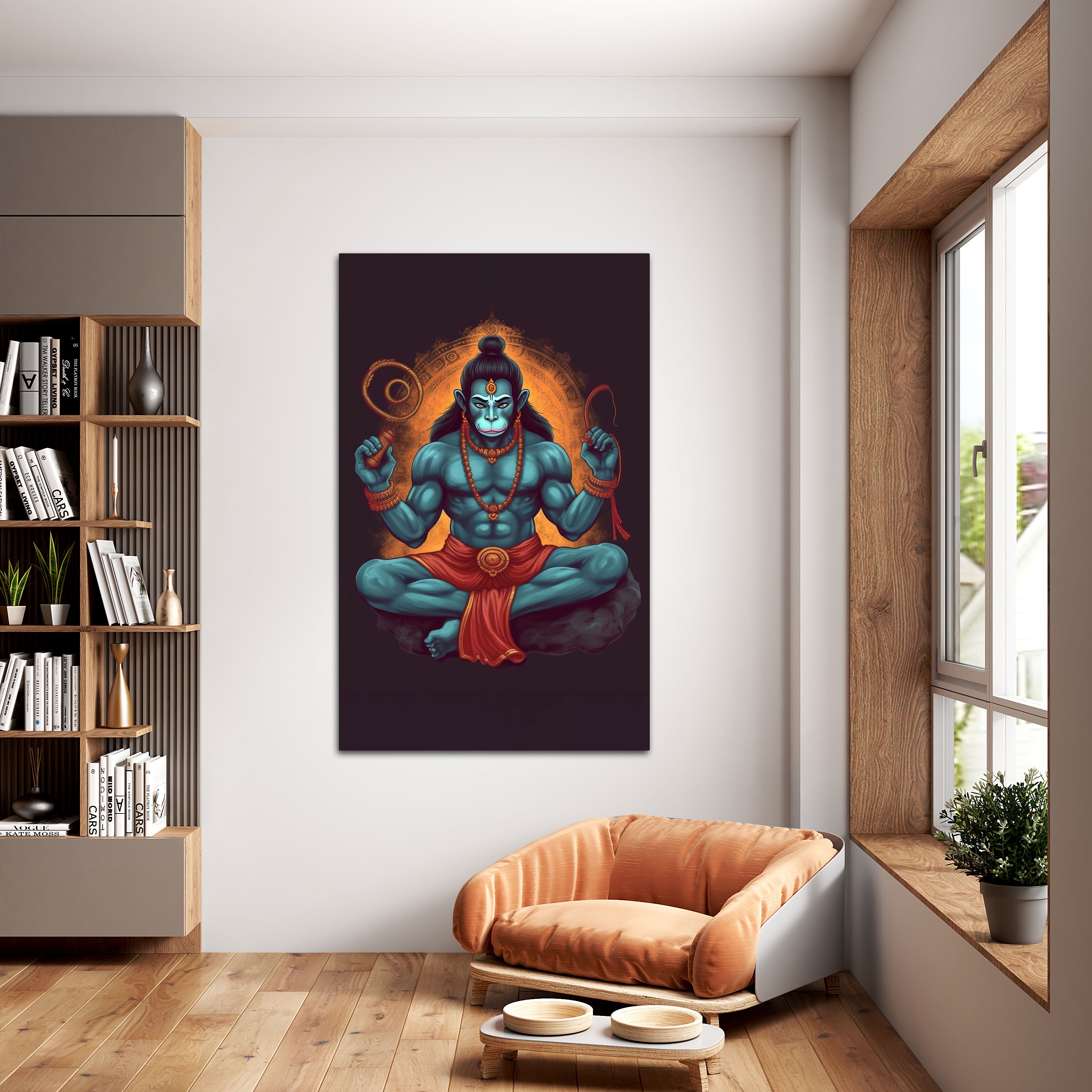 MidnightAbstract Canvas painting with frame Big Size Wall Art for living room,Bedroom,Drawing room,Hotels