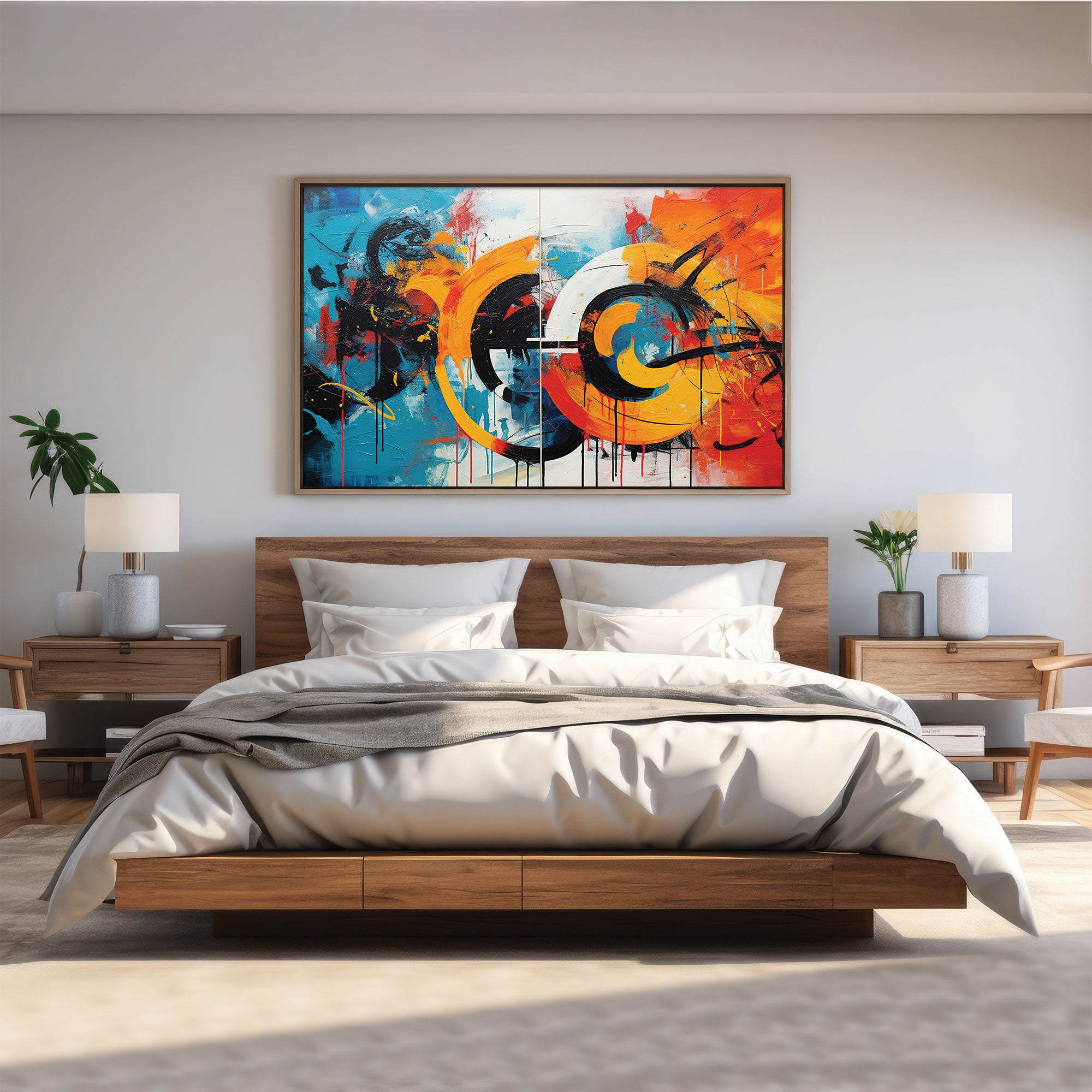 Music Canvas painting with frame Big Size Wall Art for living room,Bedroom,Drawing room,Hotels