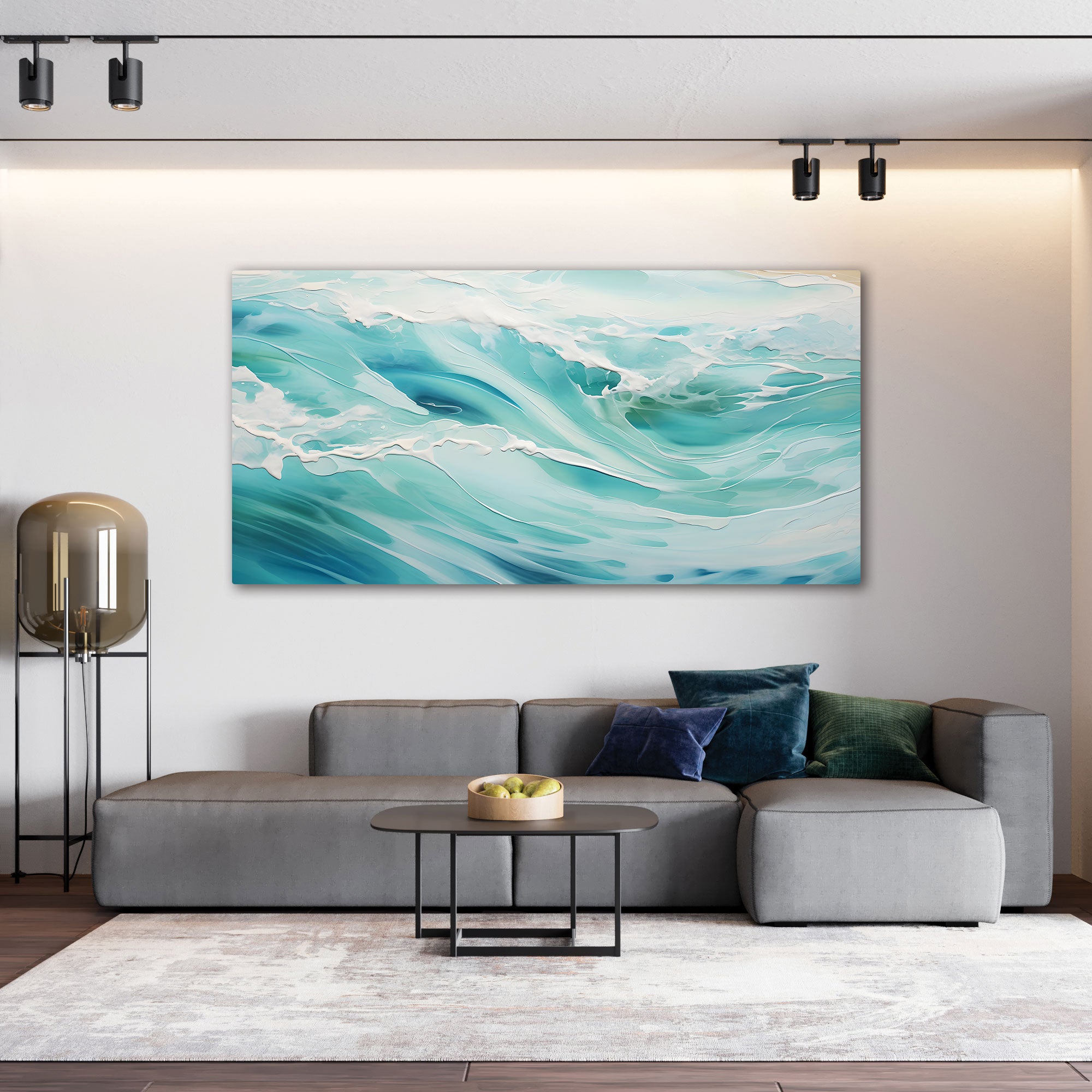 Abstract Canvas painting with frame Big Size Wall Art for living room,Bedroom,Drawing room,Hotels
