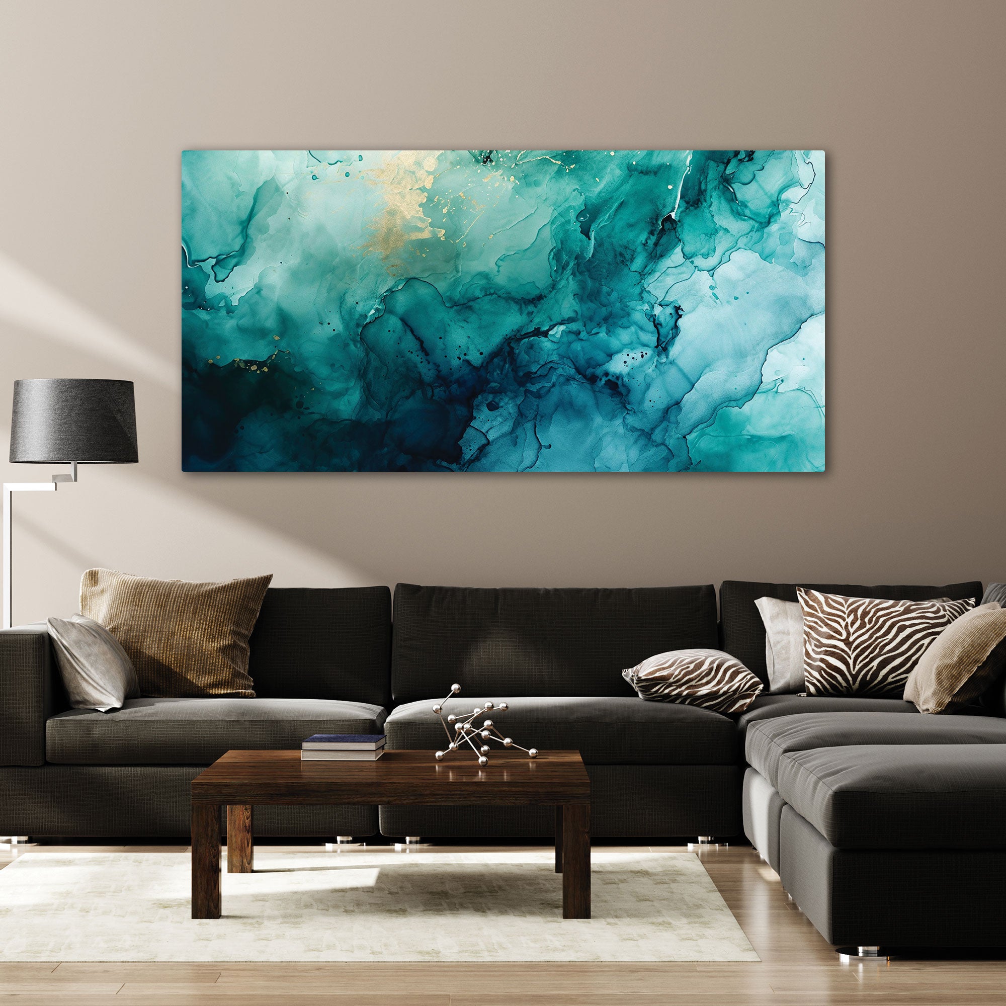 MarbleAbstract Canvas painting with frame Big Size Wall Art for living room,Bedroom,Drawing room,Hotels