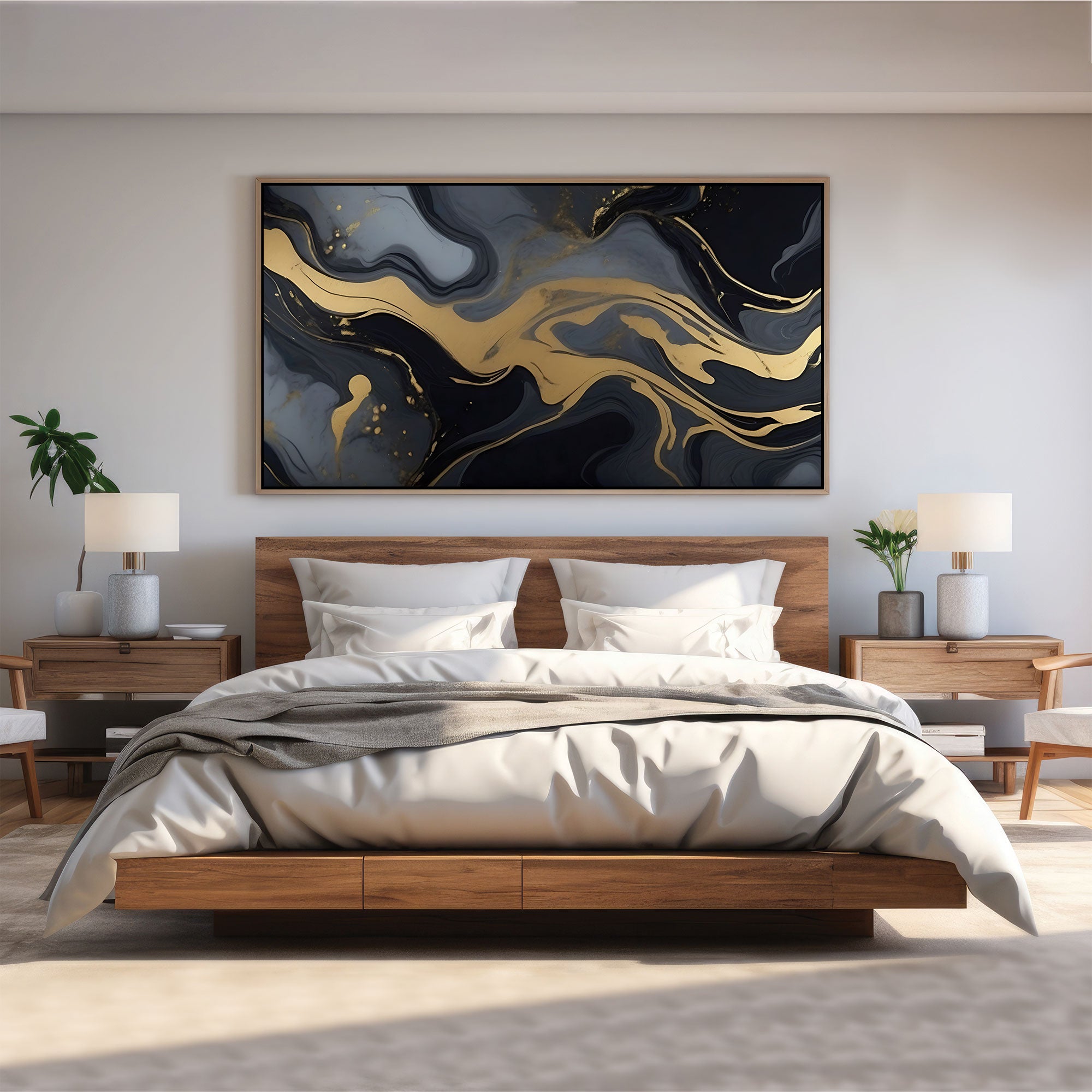 Paris street Canvas painting with frame Big Size Wall Art for living room,Bedroom,Drawing room,Hotels