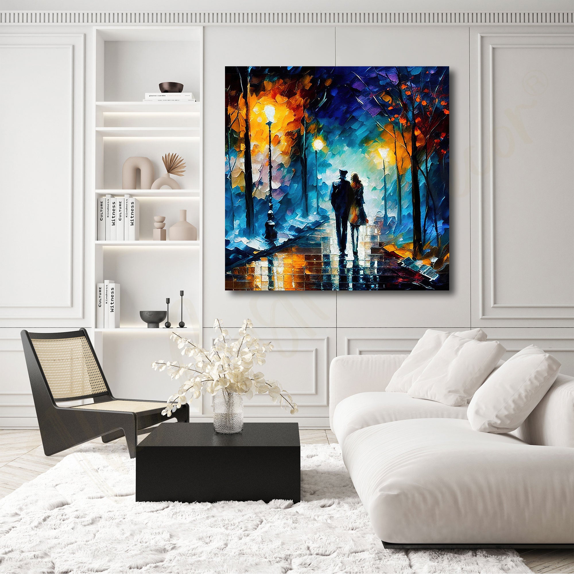 ModernAbstract pasage painting with frame Big Size Wall Art for living room,Bedroom,Drawing room,Hotels