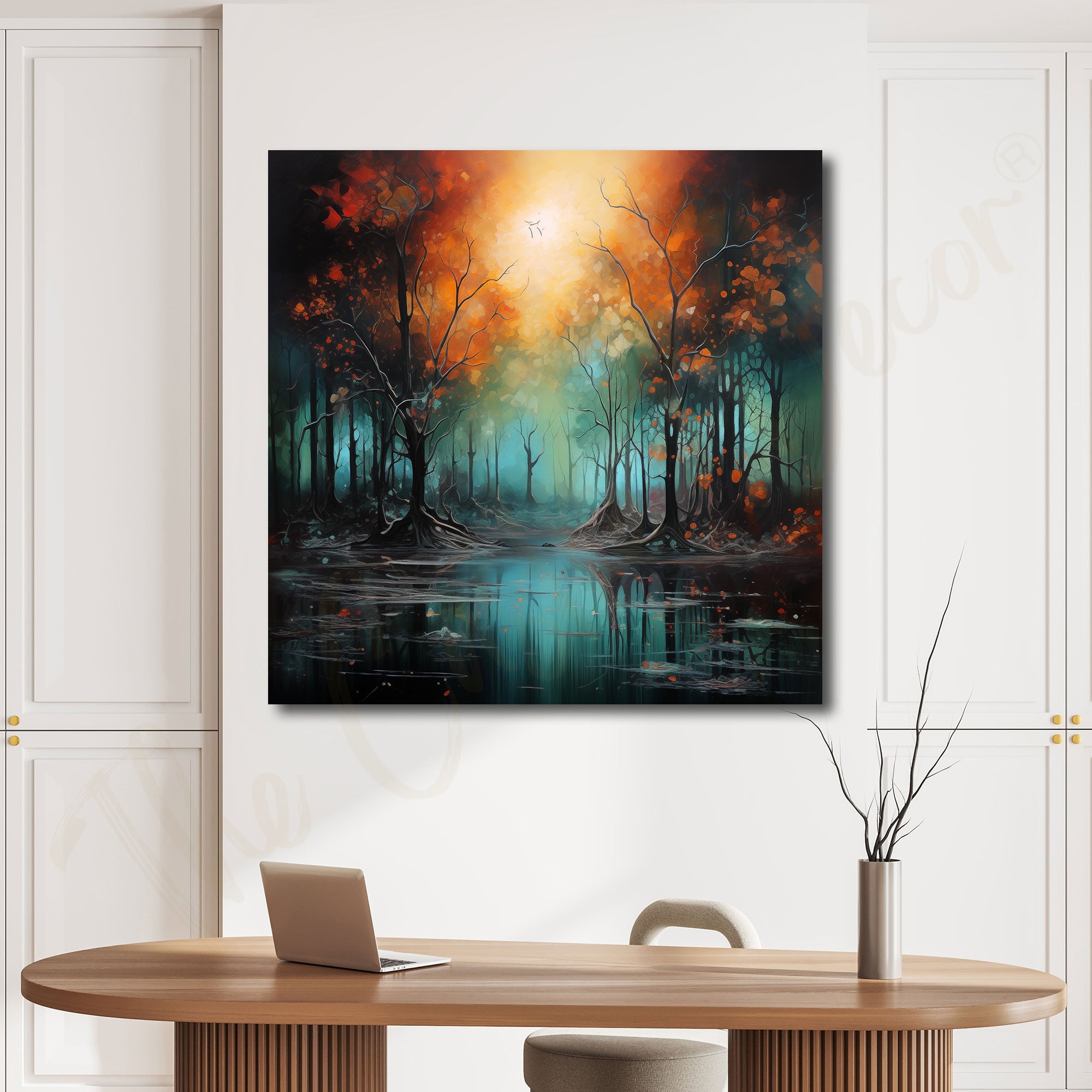 ModernAbstract with frame Big Size Wall Art for living room,Bedroom,Drawing room,Hotels