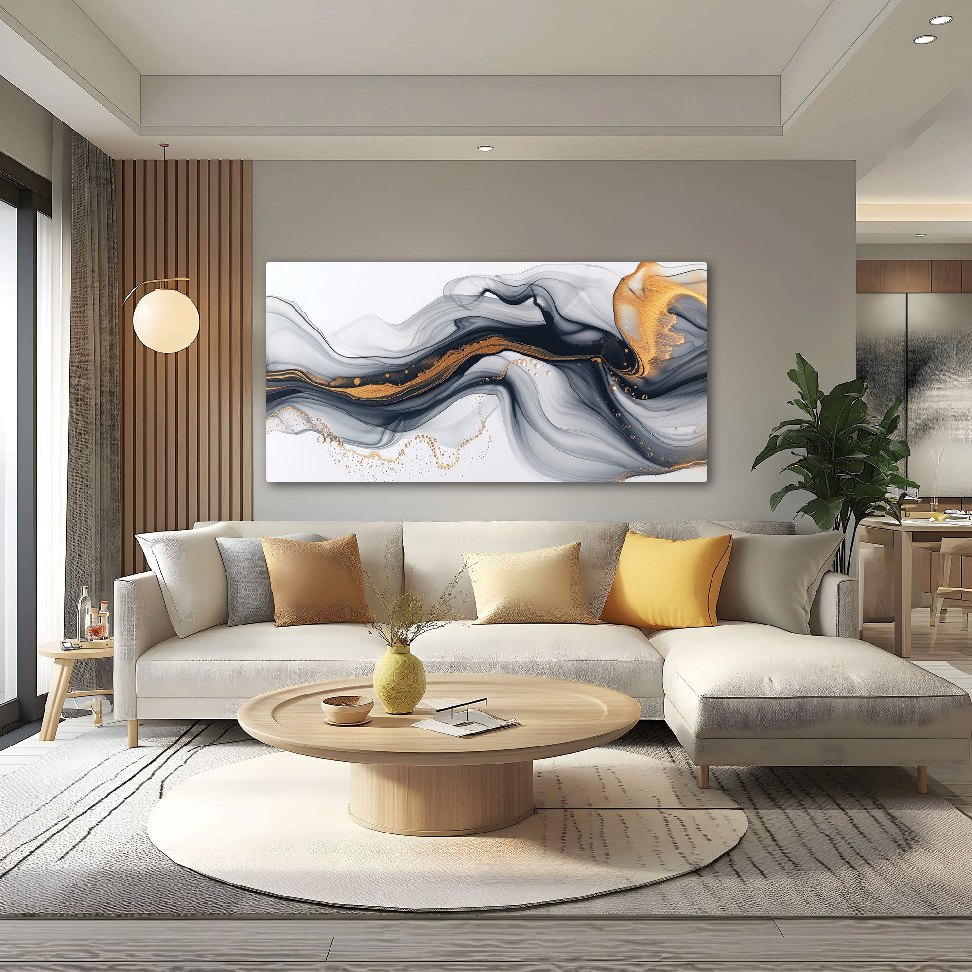 MarbleAbstract Canvas painting Big Size Wall Art for living room,Bedroom,Drawing room,Hotels
