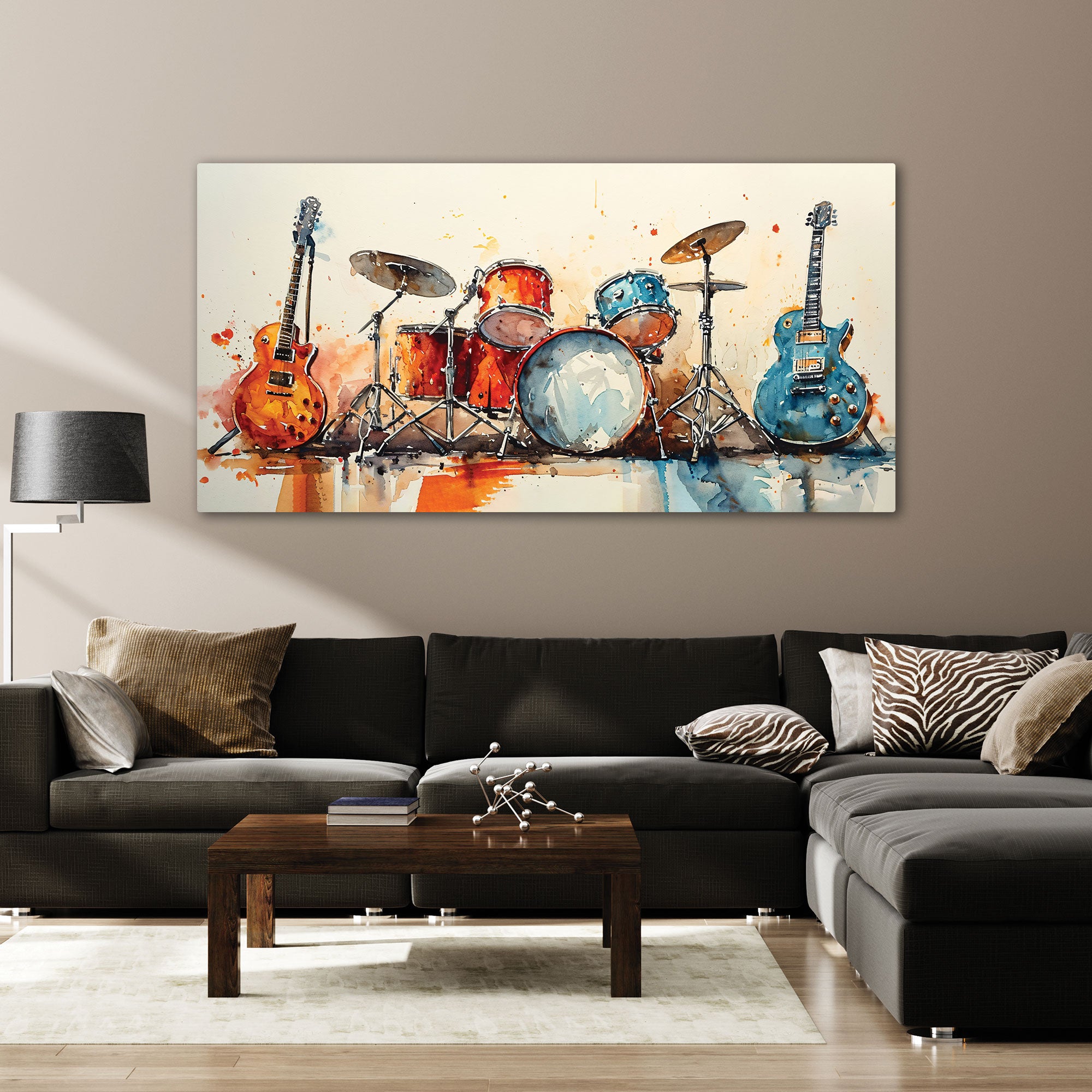 MarbleAbstract art Canvas painting with frame Big Size Wall Art for living room,Bedroom,Drawing room,Hotels