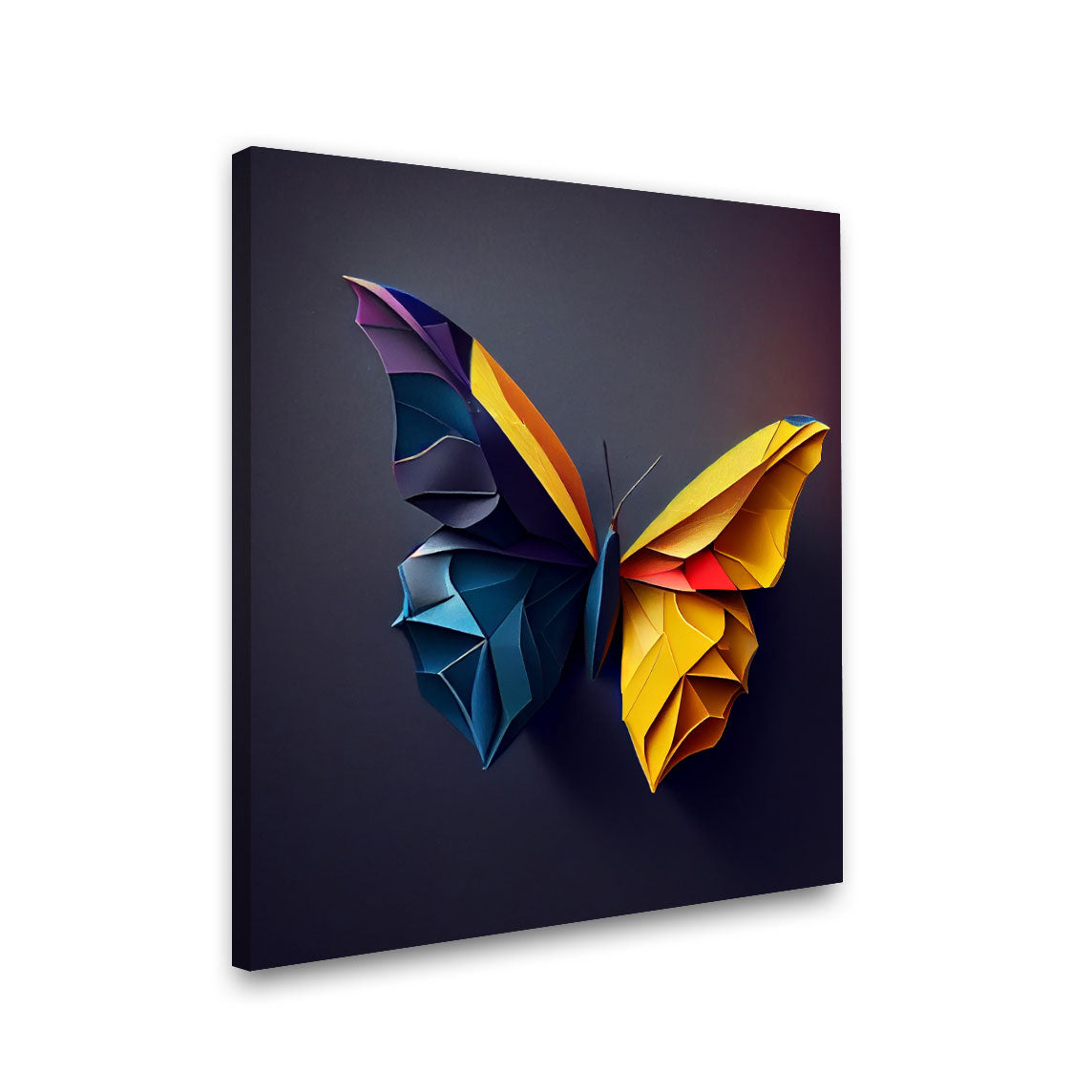 Colourful butterfly painting with frame Big Size Wall Art for living room,Bedroom,Drawing room,Hotels