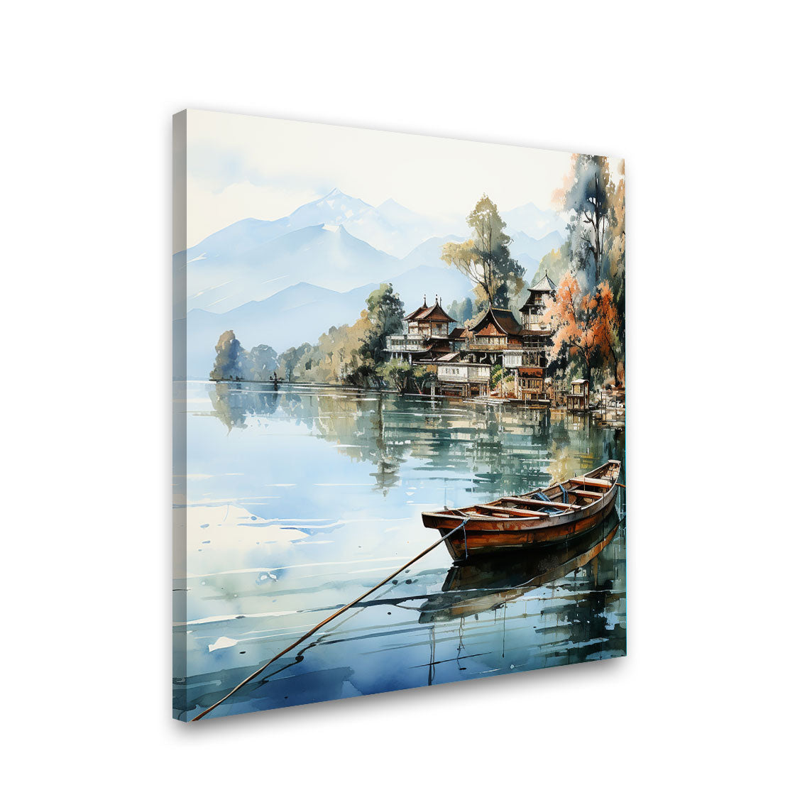 Nature colour painting with frame Big Size Wall Art for living room,Bedroom,Drawing room,Hotels
