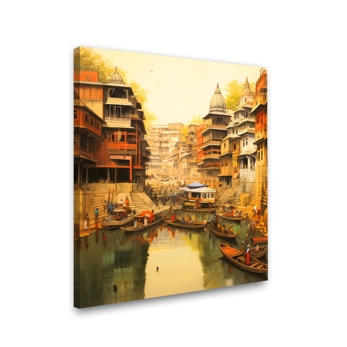 Beautiful Nature painting with frame Big Size Wall Art for living room,Bedroom,Drawing room,Hotels