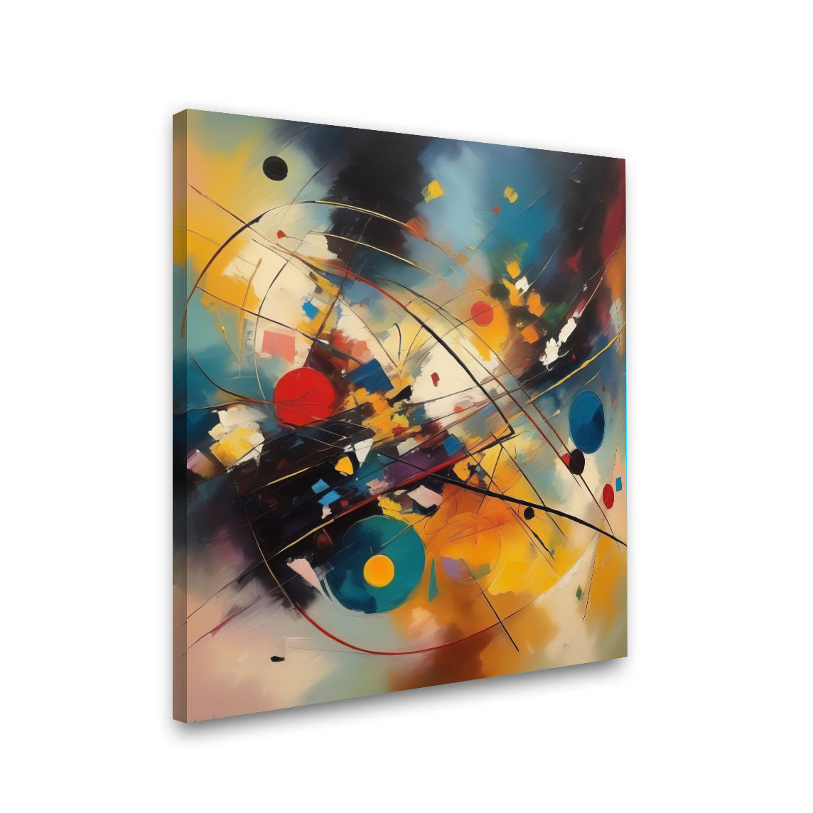Abstract painting with frame Big Size Wall Art for living room,Bedroom,Drawing room,Hotels