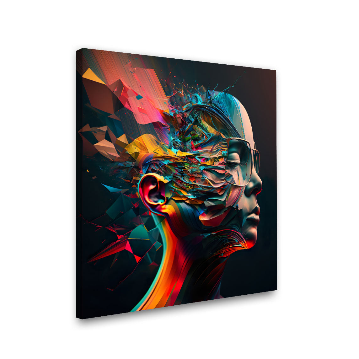 Woman face painting with frame Big Size Wall Art for living room,Bedroom,Drawing room,Hotels