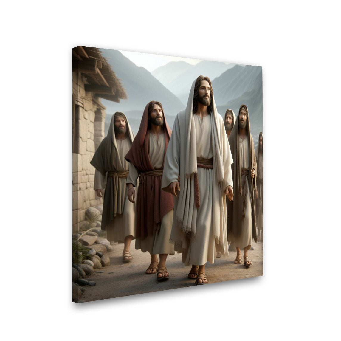 Jesus christ painting with frame Big Size Wall Art for living room,Bedroom,Drawing room,Hotels