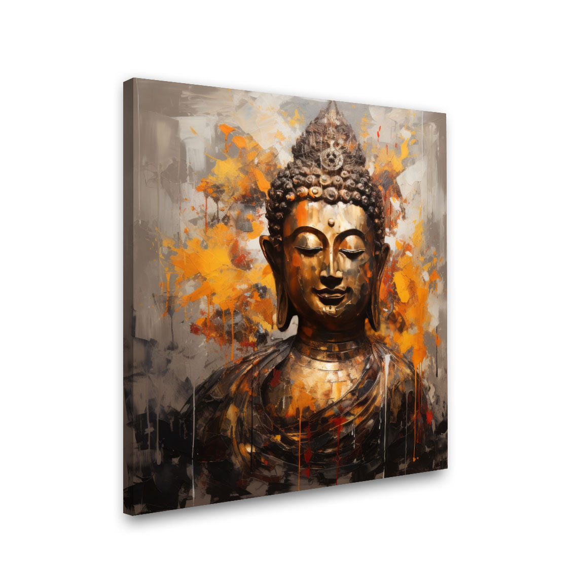 Budhism painting with frame Big Size Wall Art for living room,Bedroom,Drawing room,Hotels