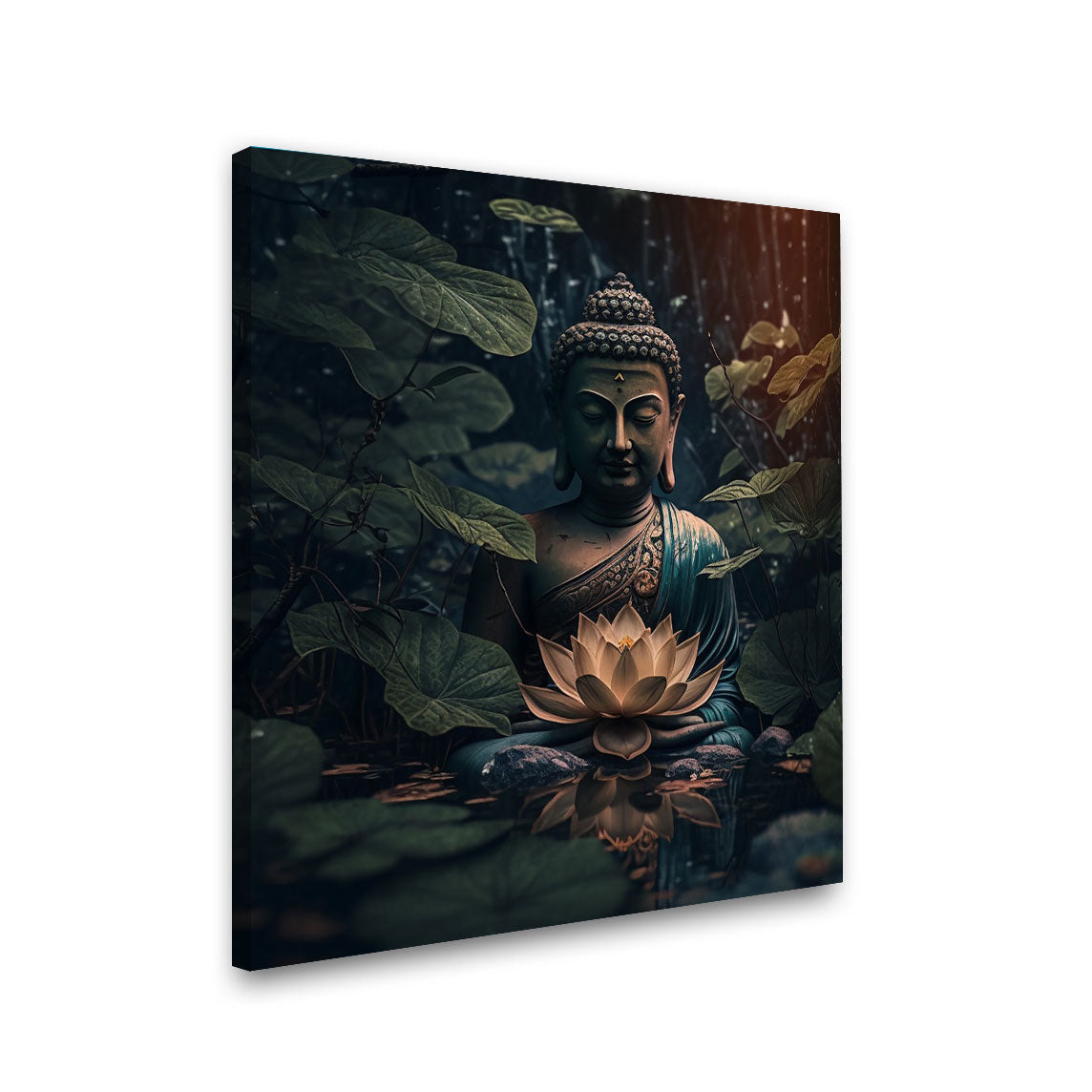 Budha painting with frame Big Size Wall Art for living room,Bedroom,Drawing room,Hotels