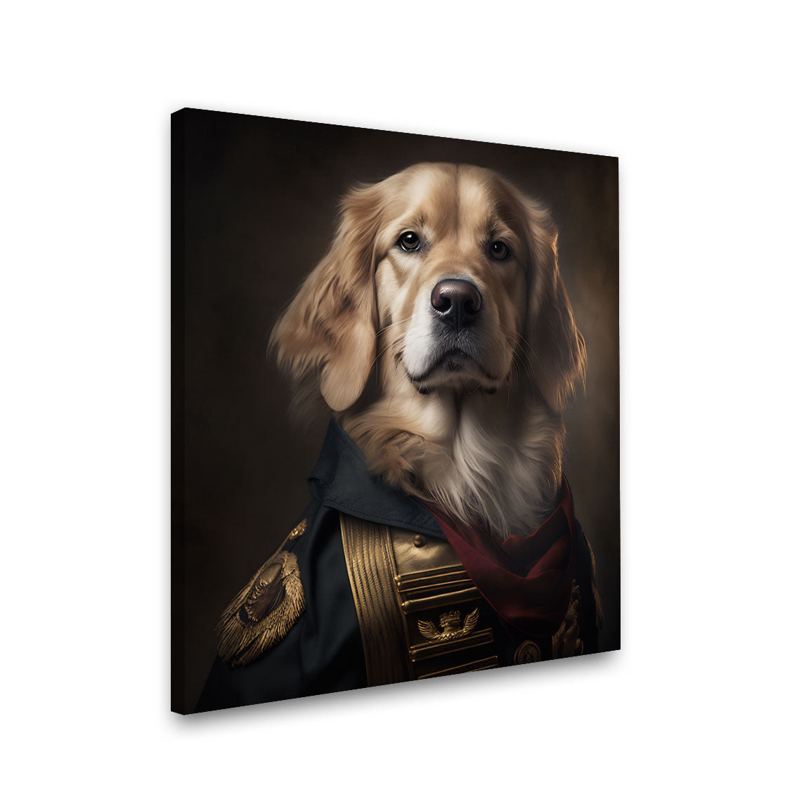 Abstract dog painting with frame Big Size Wall Art for living room,Bedroom,Drawing room,Hotels