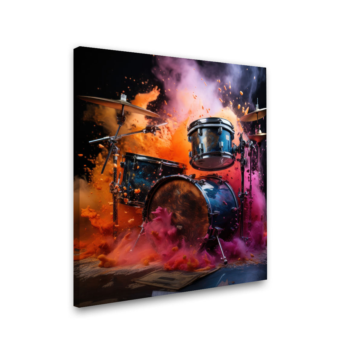 Music drum painting with frame Big Size Wall Art for living room,Bedroom,Drawing room,Hotels