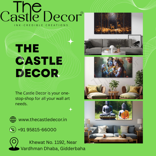 Why Wooden Wall Art Frames Are a Timeless Choice – Shop Premium Designs at The Castle Decor