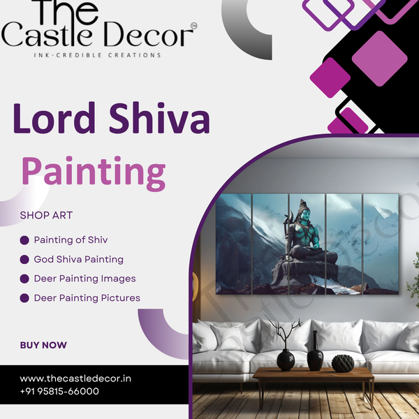 Top 10 Shiva God Paintings to Elevate Your Living Room Wall Decor