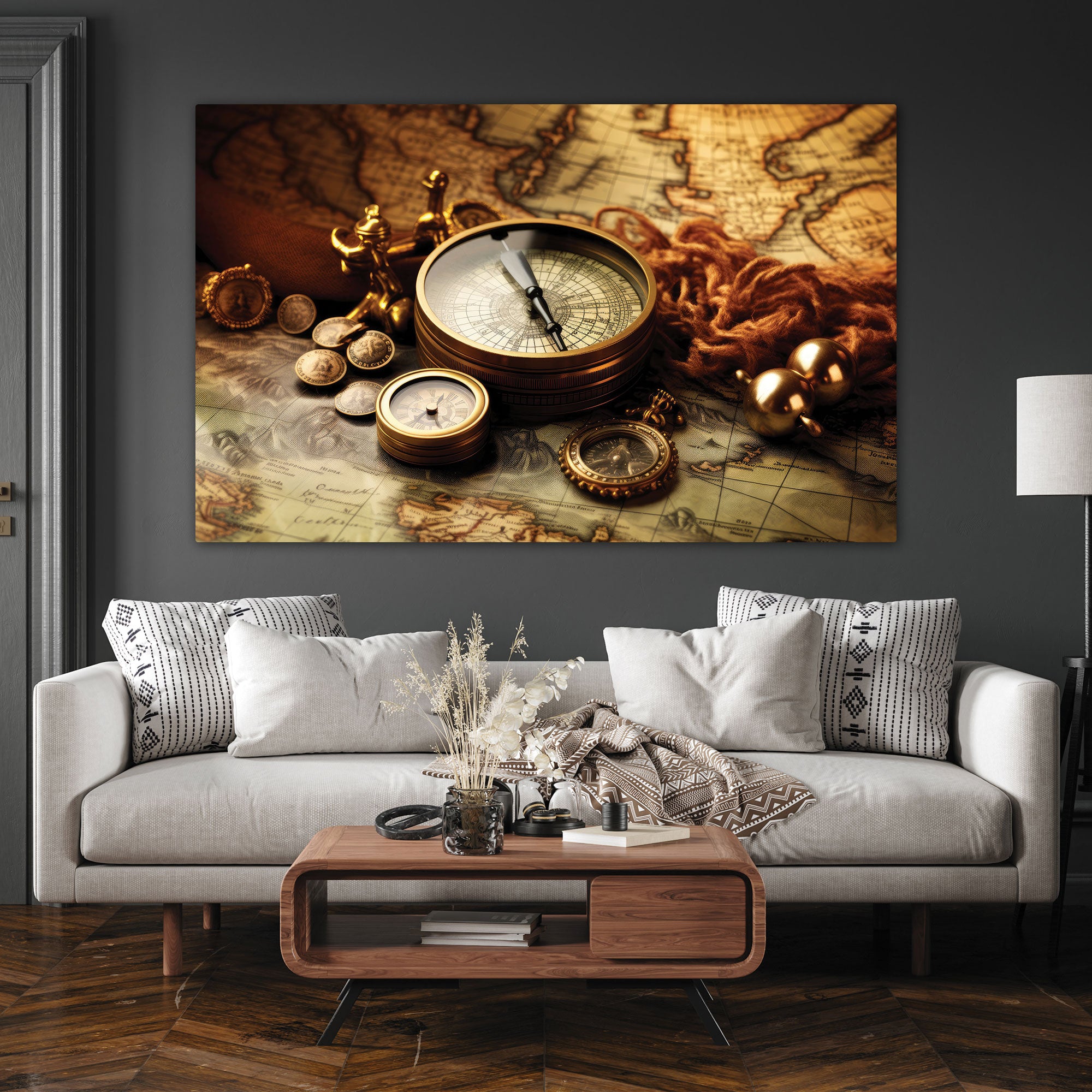 Canvas painting with frame Big Size Wall Art for living room,Bedroom,Drawing room,Hotels
