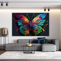 Abstract butterfly Canvas painting Big Size Wall Art for living room,Bedroom,Drawing room,Hotels